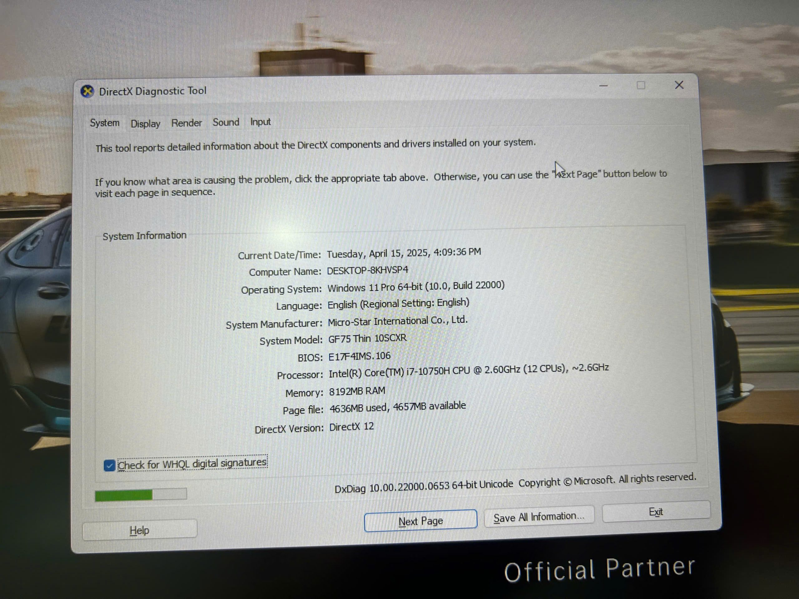 laptop MSI GF75 Thin máy gaming màn 17in, 2 quạt tản nhiệt mát - Hình ảnh 6