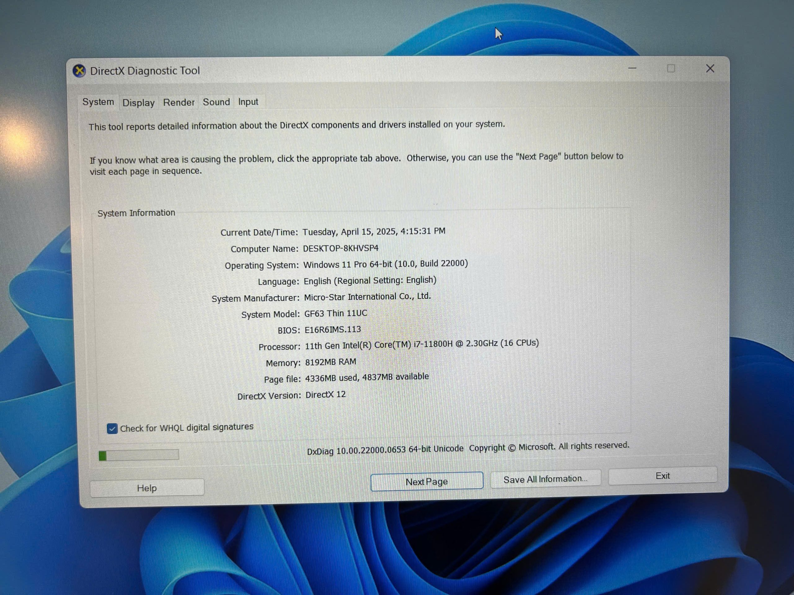 laptop MSI GF63 gaming cấu hình khoẻ, giá ngon bổ rẻ - Hình ảnh 12