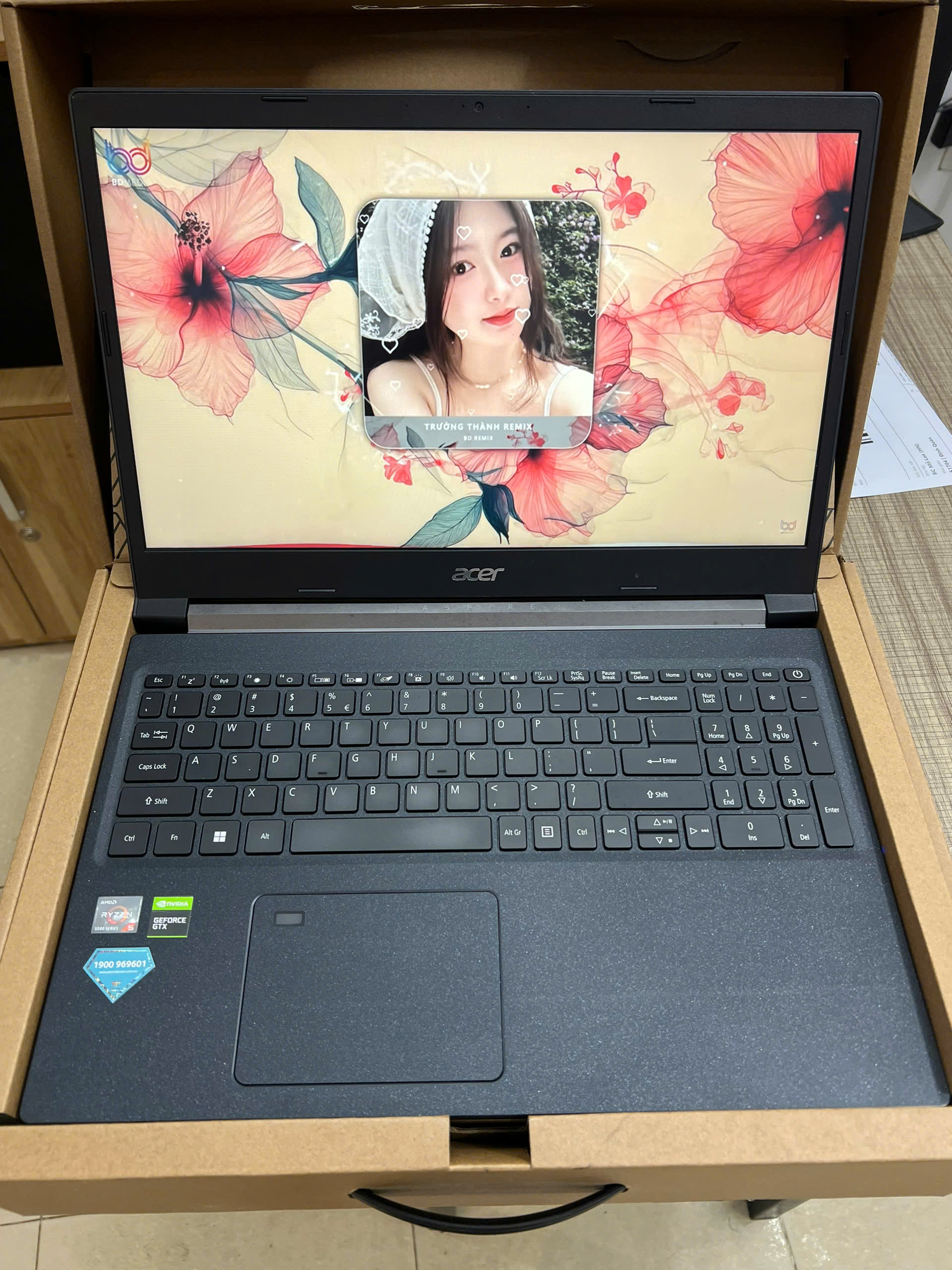 laptop Acer Aspire A715-43G gaming giá tốt cấu hình ngon card RTX 3050 - Hình ảnh 5