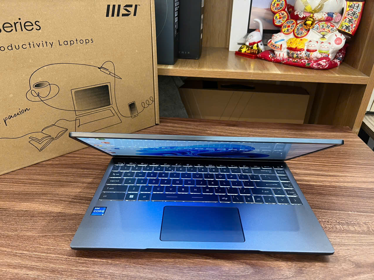 laptop MSI Modern 14 mỏng nhẹ vỏ full nhôm - Hình ảnh 10