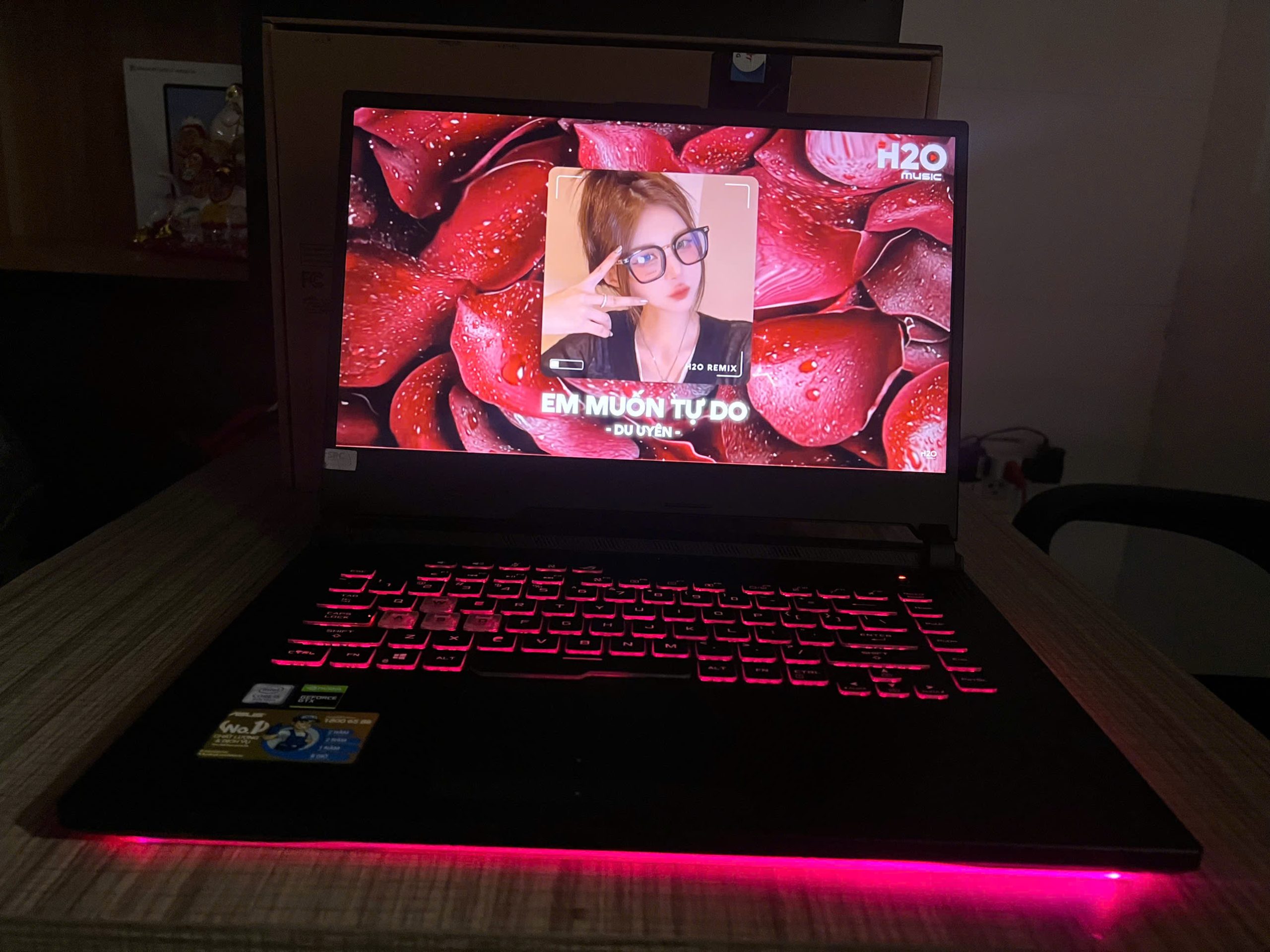 laptop Asus Rog Trix G531GT Gaming ‼️‼️chiến game đồ hoạ ngon đét - Hình ảnh 4