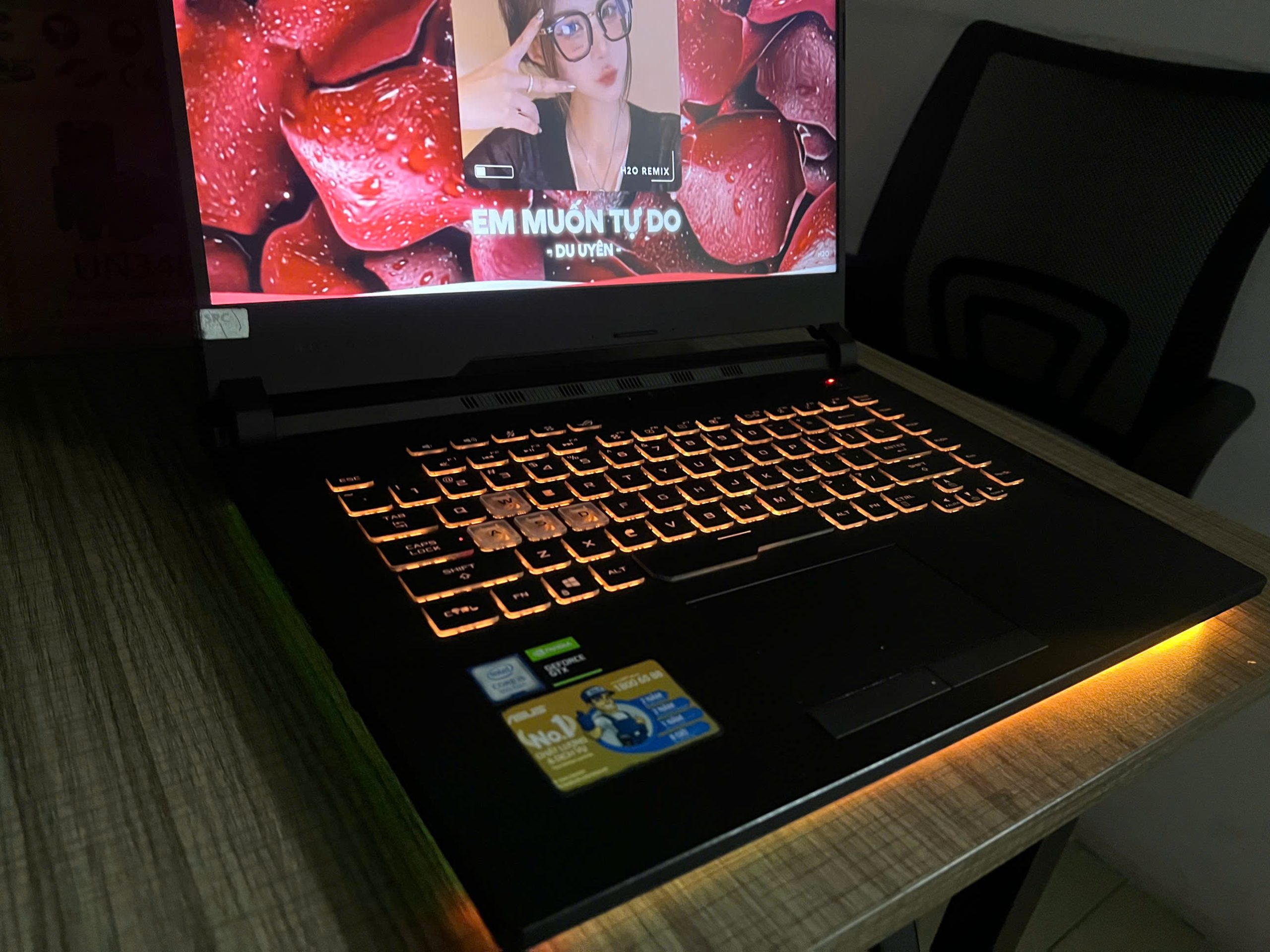 laptop Asus Rog Trix G531GT Gaming ‼️‼️chiến game đồ hoạ ngon đét - Hình ảnh 7