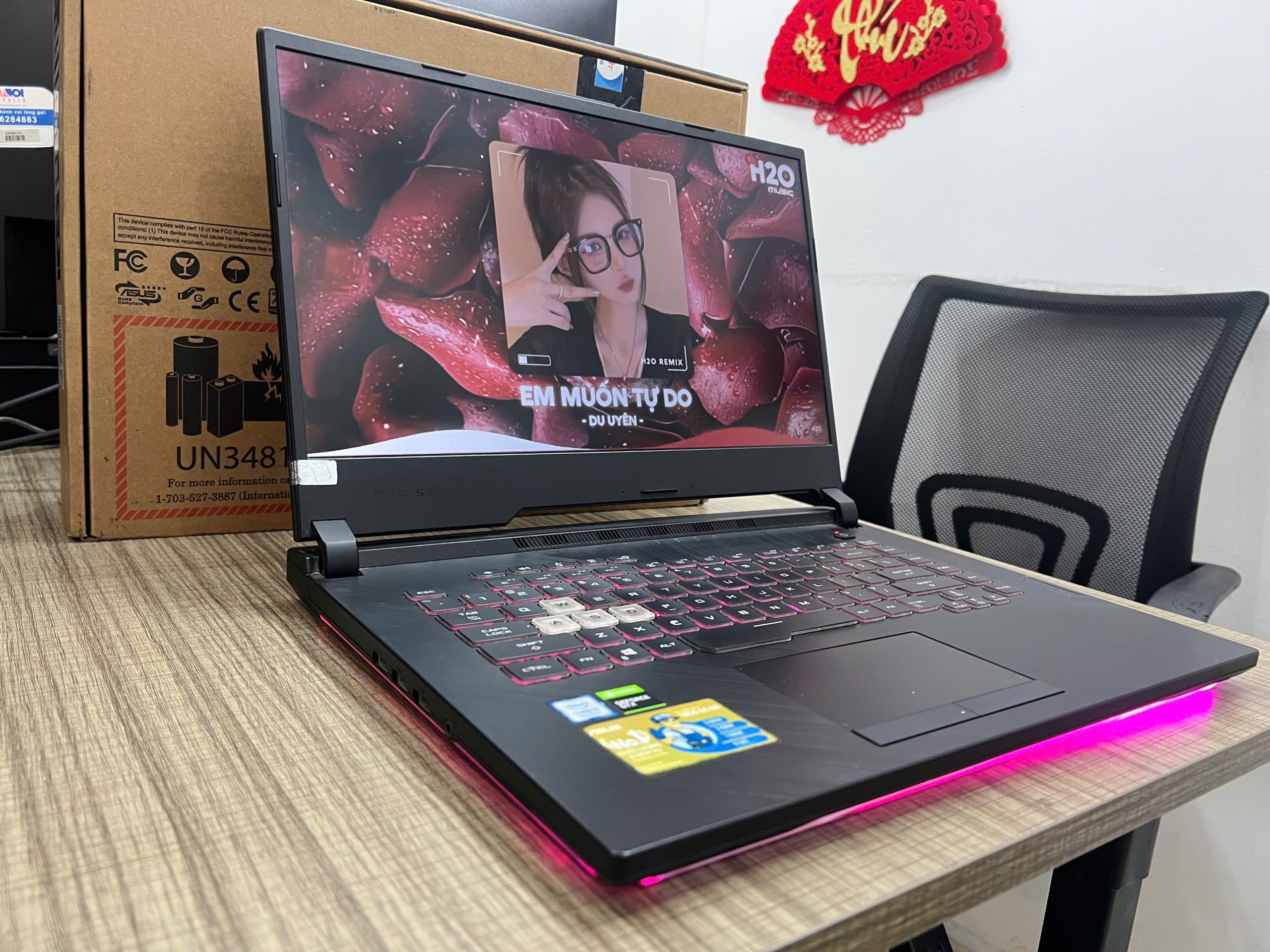 laptop Asus Rog Trix G531GT Gaming ‼️‼️chiến game đồ hoạ ngon đét - Hình ảnh 9