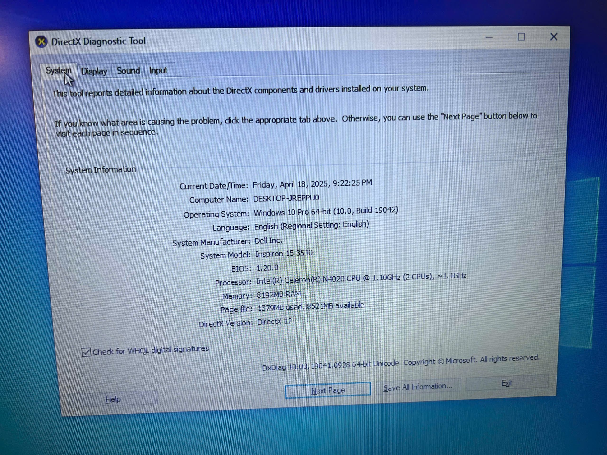 Dell Inspiron 3510 sản phẩm chính hãng, nguyên zin 100% - Hình ảnh 9