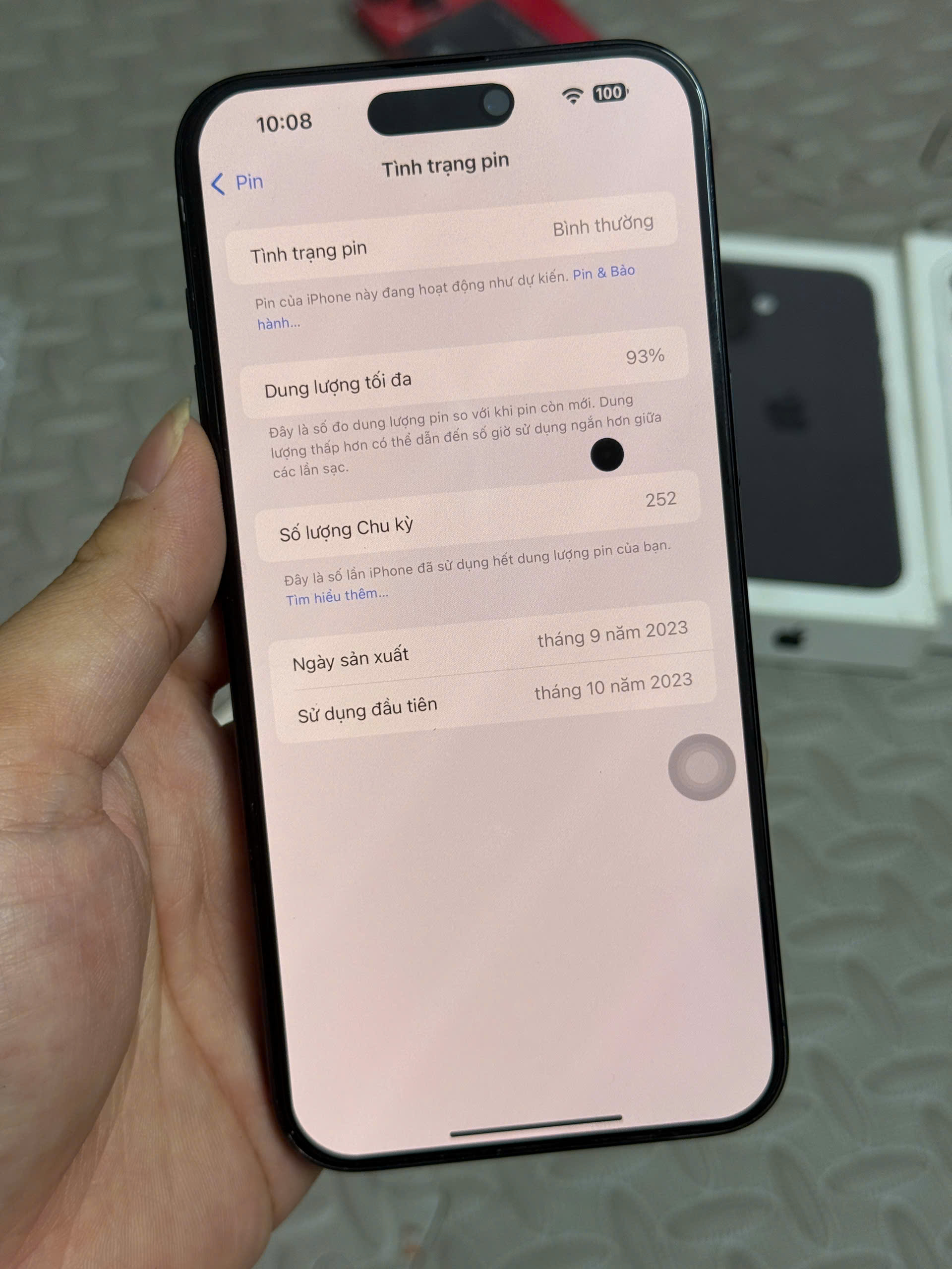 điện thoại iphone 15 prm 256gb - Hình ảnh 5