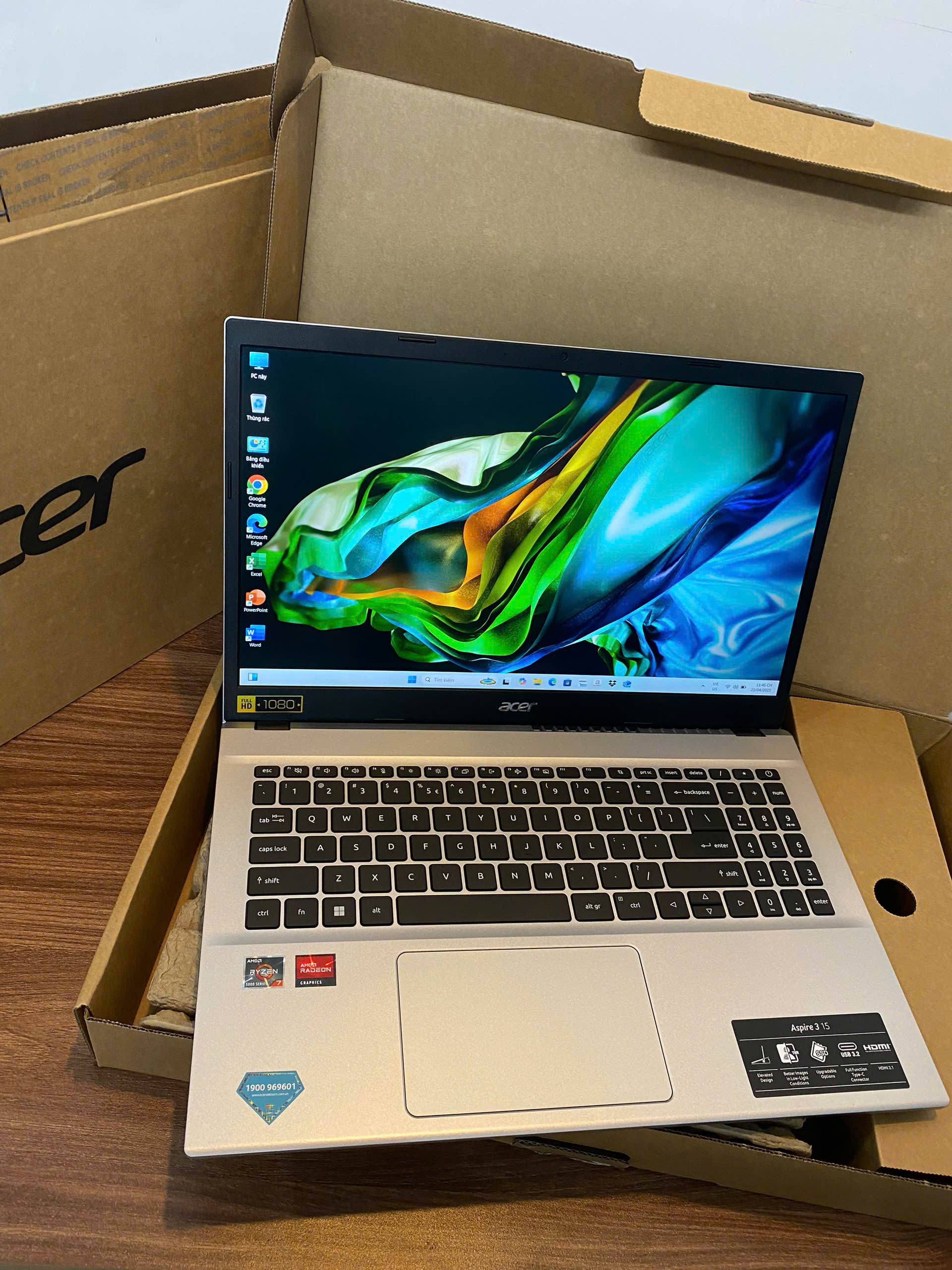 Acer Aspire A315 đời mới đẹp keg,hàng chính hãng còn bảo hành dài tới 18/08/2026 - Hình ảnh 9