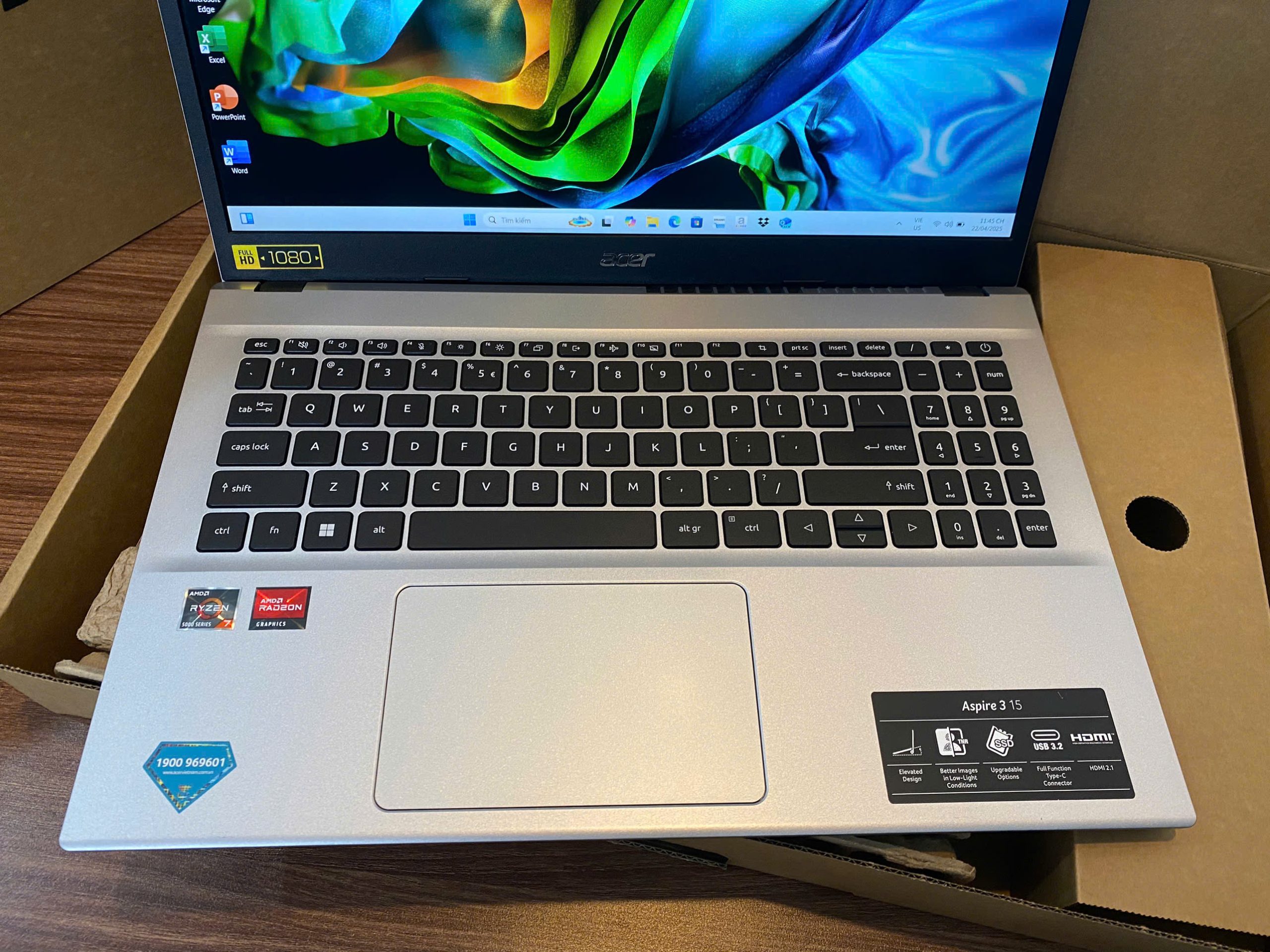 Acer Aspire A315 đời mới đẹp keg,hàng chính hãng còn bảo hành dài tới 18/08/2026 - Hình ảnh 11