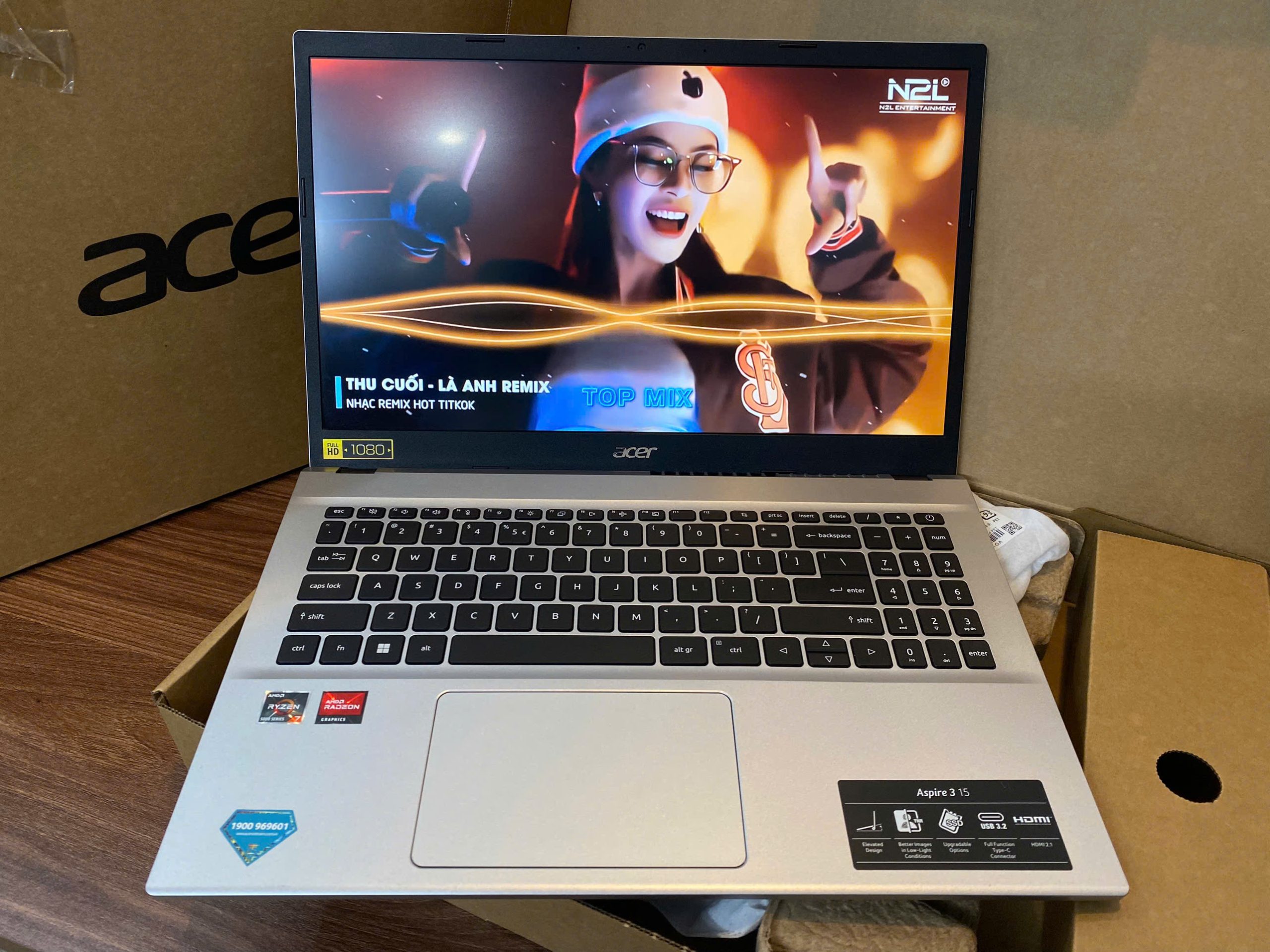 Acer Aspire A315 đời mới đẹp keg,hàng chính hãng còn bảo hành dài tới 18/08/2026 - Hình ảnh 13