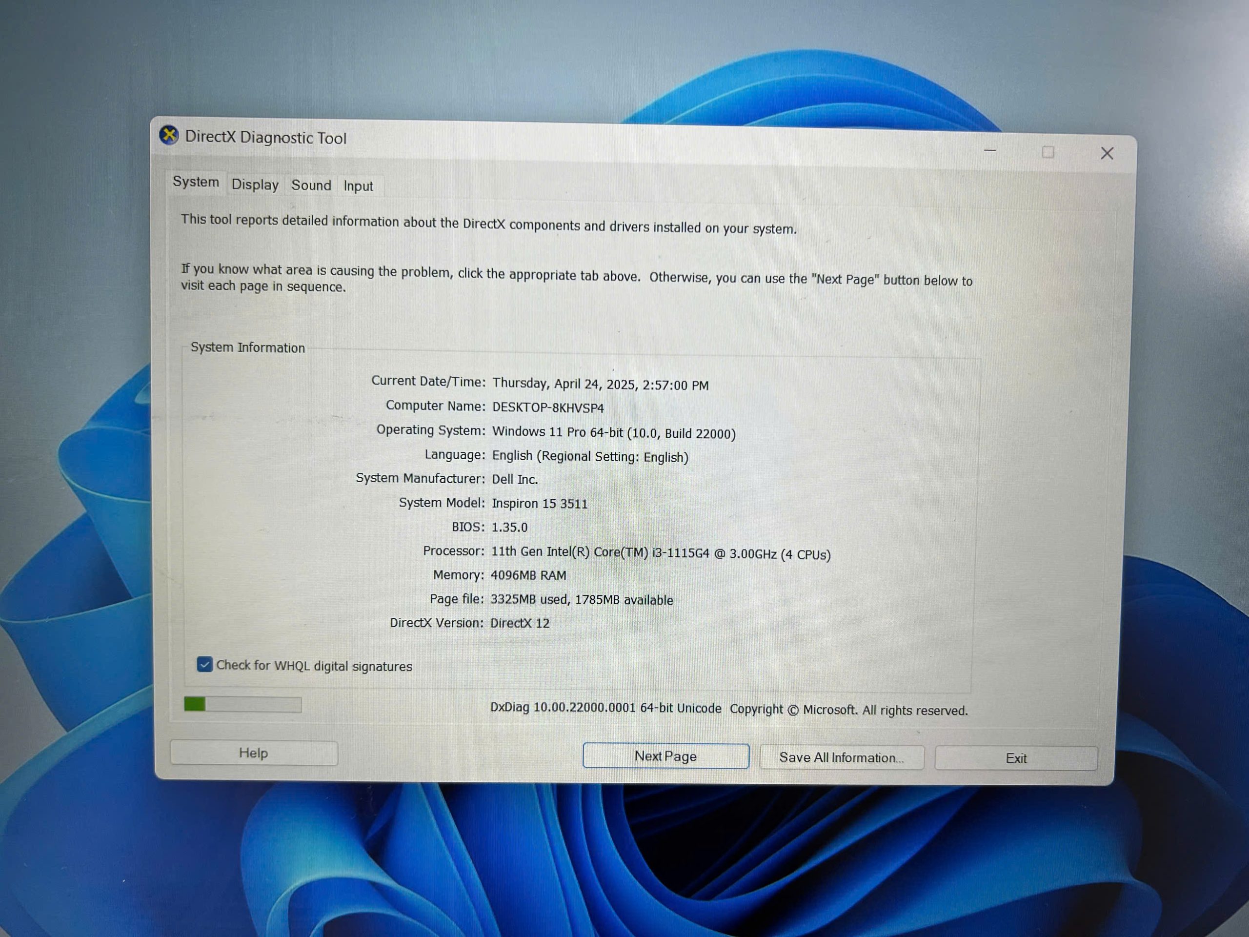 Dell Inspiron 3511 văn phòng bền bỉ, zin 100%, mỏng nhẹ màn hình tràn viền - Hình ảnh 2