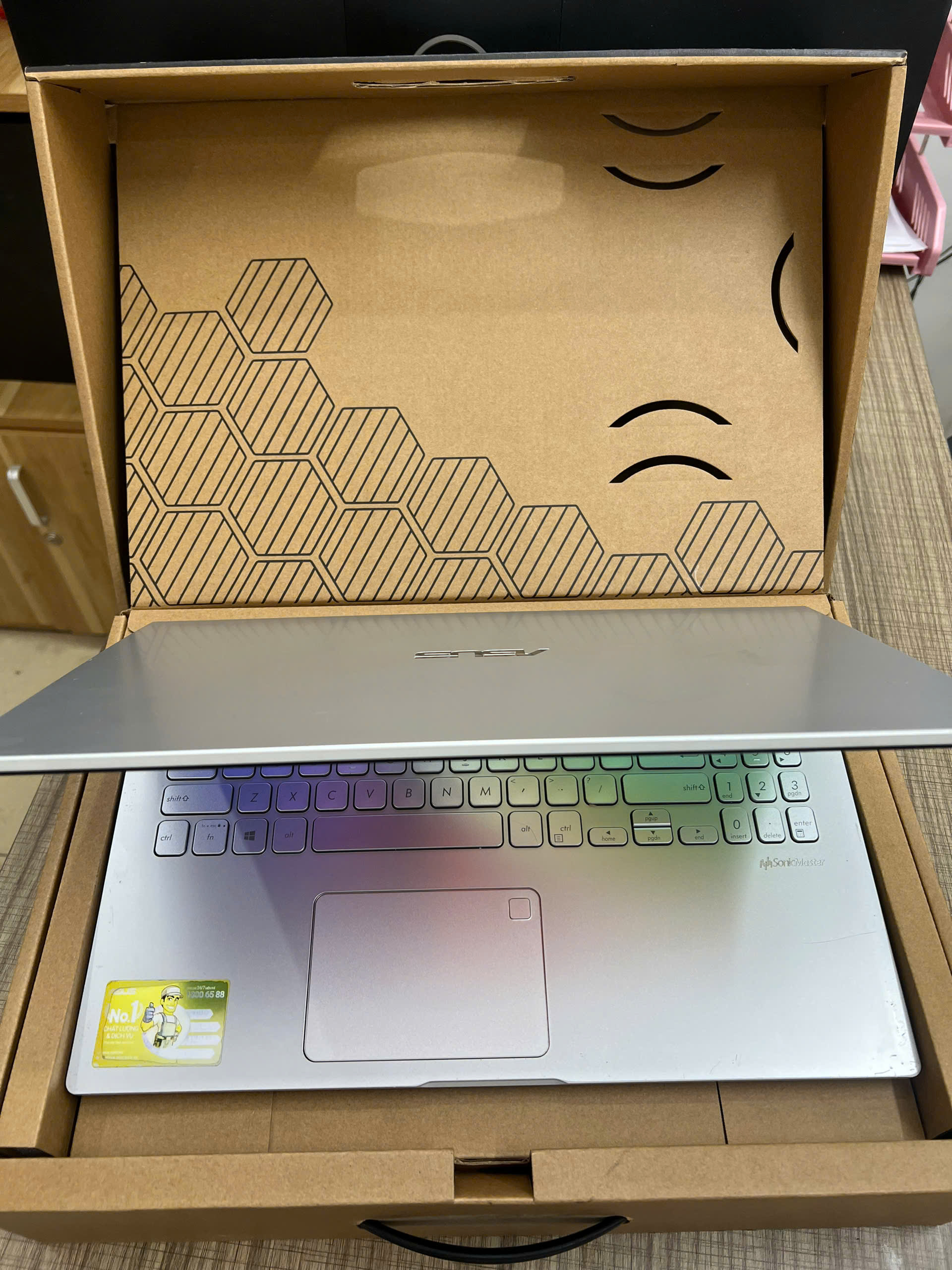 Asus Vivobook X509MA mỏng nhẹ hàng chính hãng thời trang màn tràn viền nét - Hình ảnh 11
