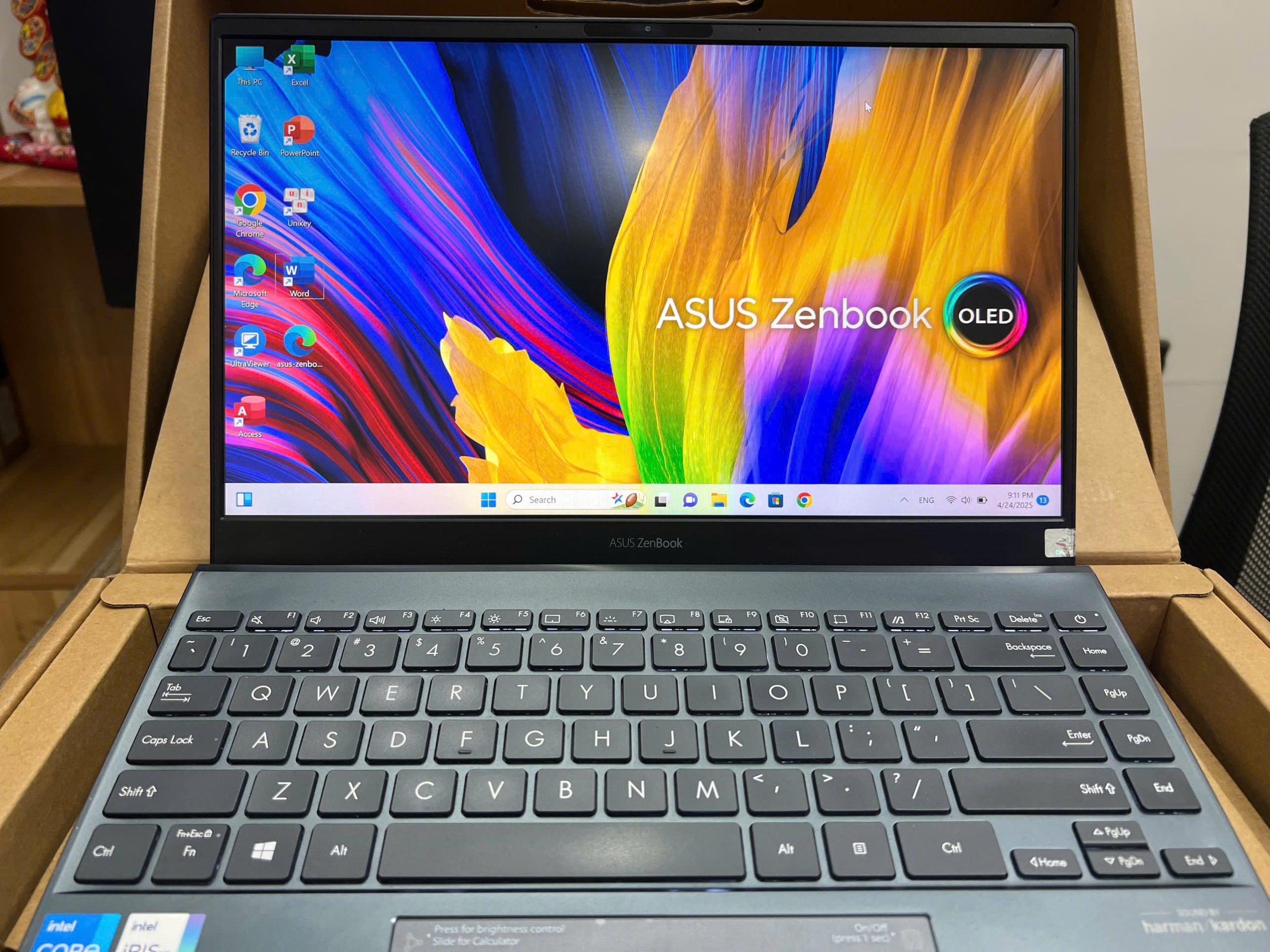 Asus Zenbook UX325EA mỏng nhẹ siêu đẹp vỏ nhôm hàng hãng - Hình ảnh 7