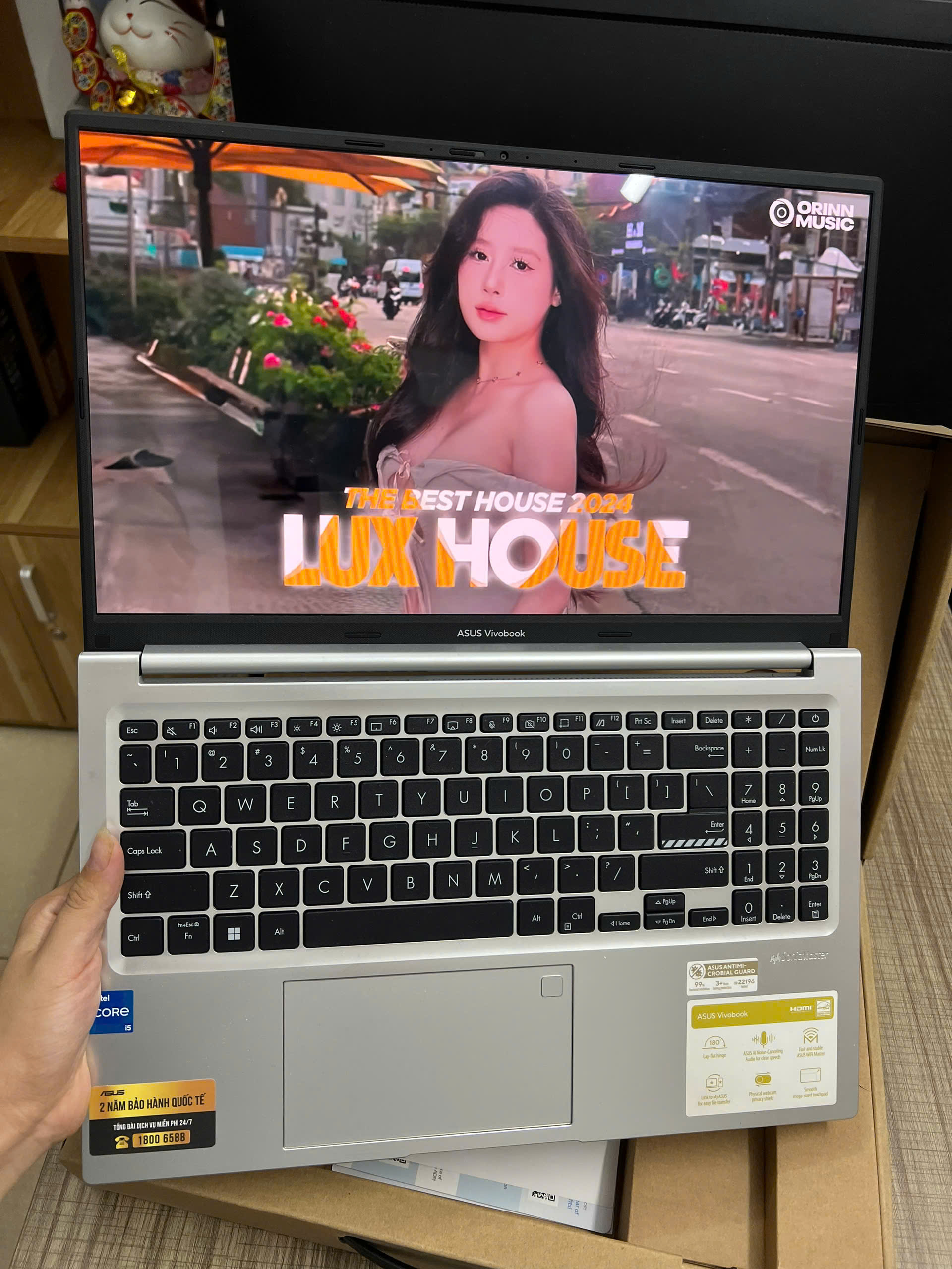 Asus Vivobook X1505ZA đời cao, Chip H, Màn hình OLED, mới mua 4 tháng-BH gần 2 năm - Hình ảnh 7