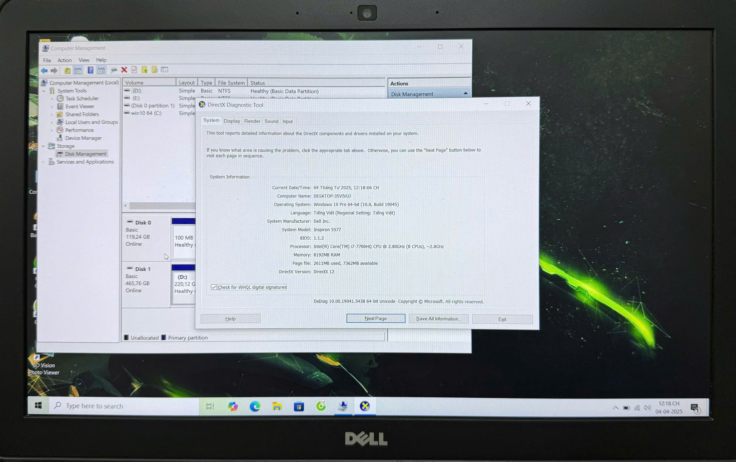 Dell Gaming 5577 - Hình ảnh 3