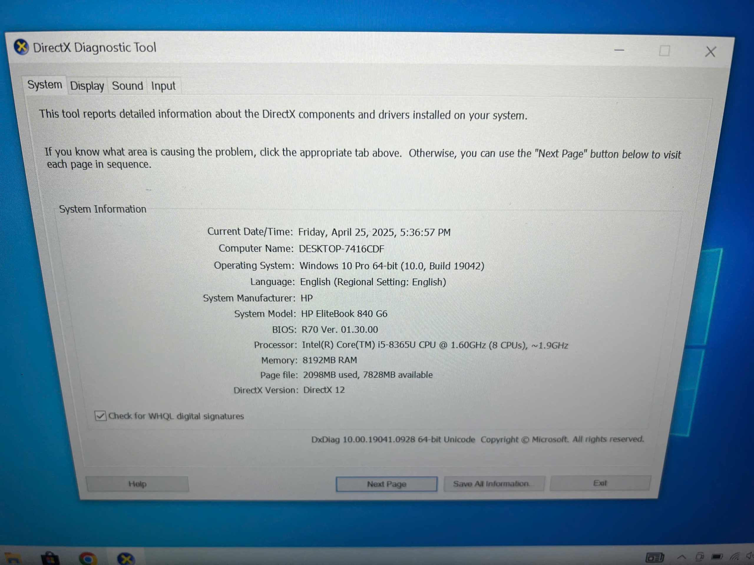 HP 840G6 thiết kế nhỏ gọn vỏ nhôm bền bỉ - máy đẹp - Hình ảnh 9