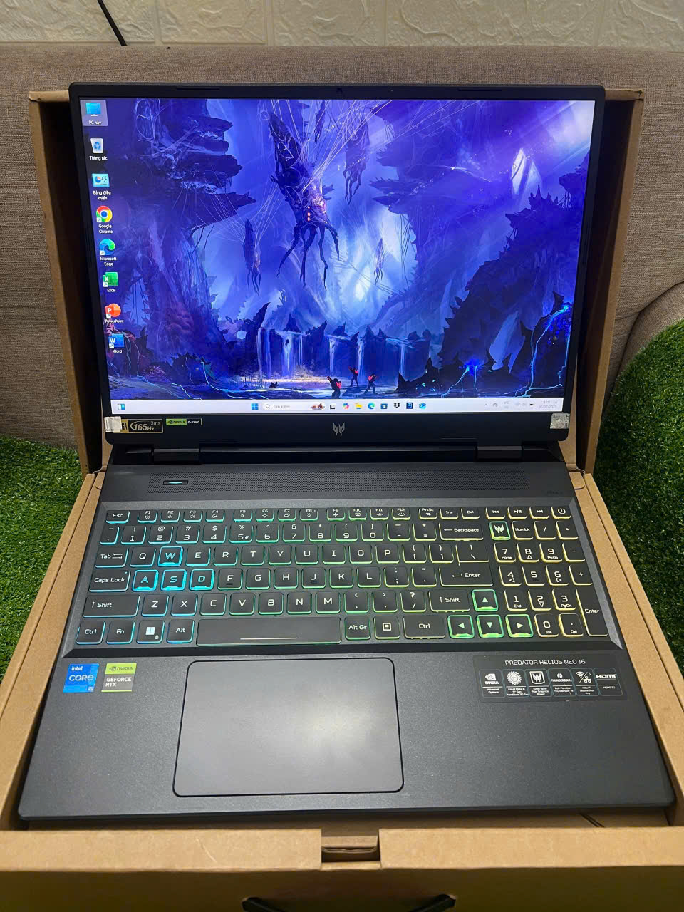 Acer Predator Helios Neo 16 PHN16-71Gamming thủ lĩnh, cấu hình căng đét - Hình ảnh 7