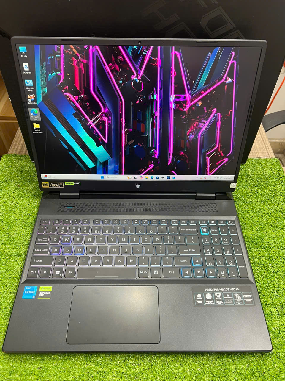 Acer Predator Helios Neo 16 PHN16-71Gamming thủ lĩnh, cấu hình căng đét - Hình ảnh 3