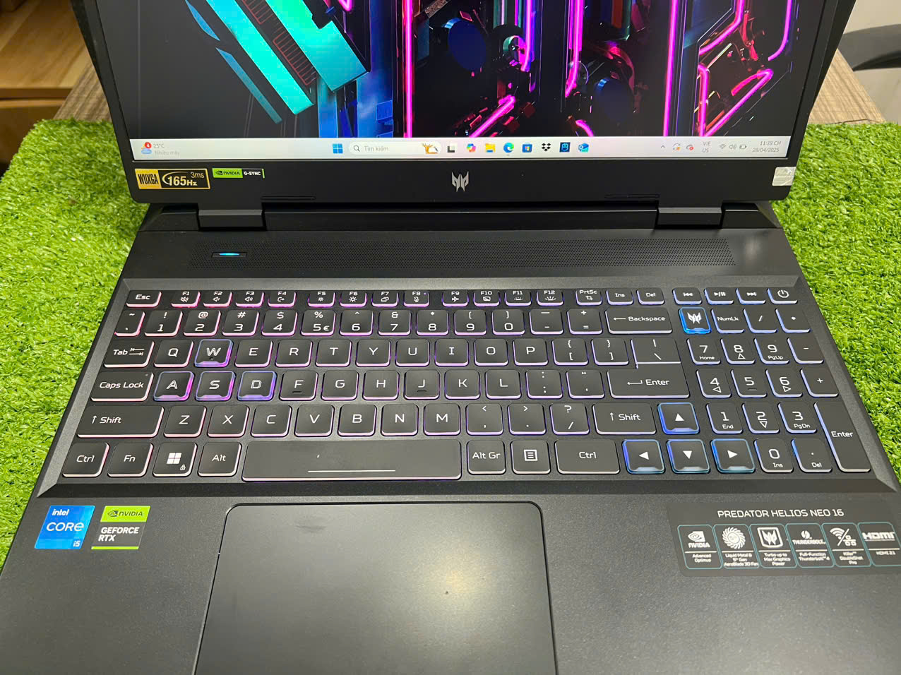 Acer Predator Helios Neo 16 PHN16-71Gamming thủ lĩnh, cấu hình căng đét - Hình ảnh 10