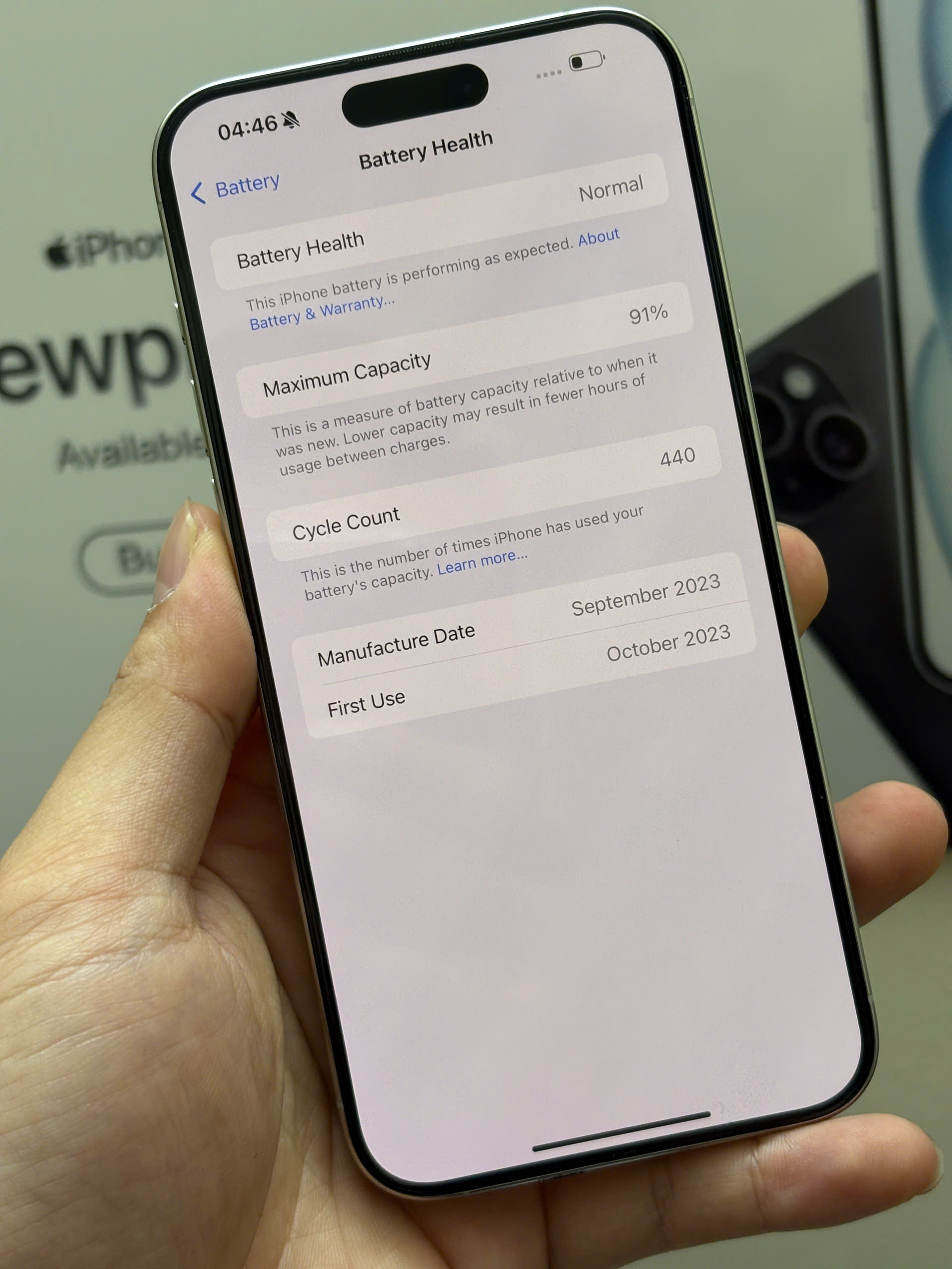 điện thoại iphone 15 PRM 256GB - Hình ảnh 3