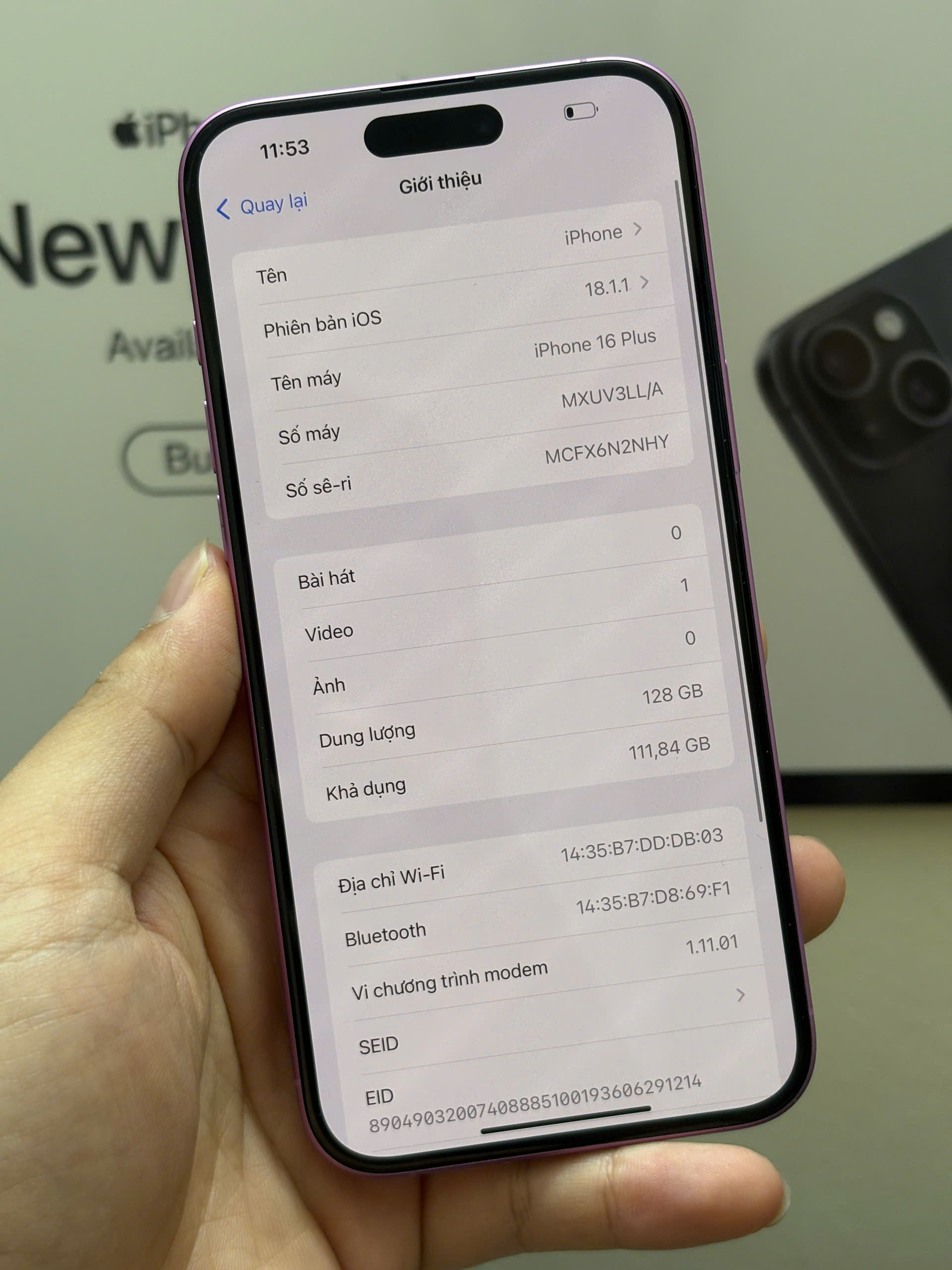điện thoại iphone 16 plus 128gb - Hình ảnh 2