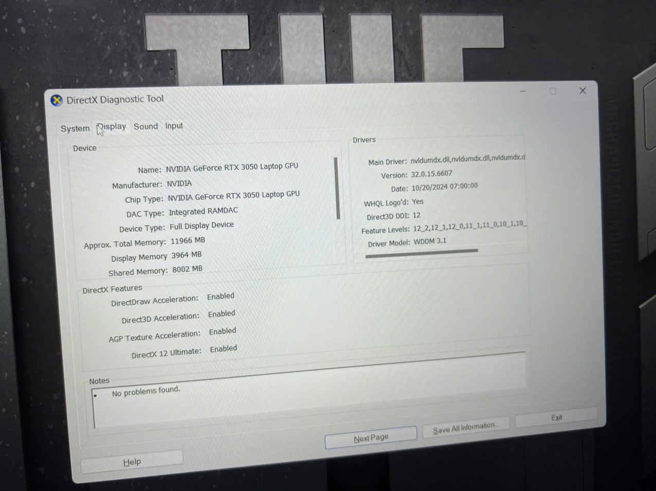 Asus TUF Gaming Fx507ZC Hàng chính hãng còn bảo hành siêu dài FPT Shop T9/2026 - Hình ảnh 6