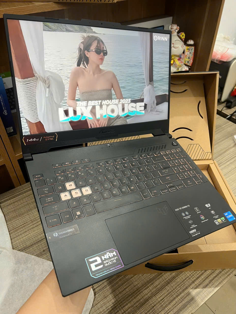 Asus TUF Gaming Fx507ZC Hàng chính hãng còn bảo hành siêu dài FPT Shop T9/2026 - Hình ảnh 7