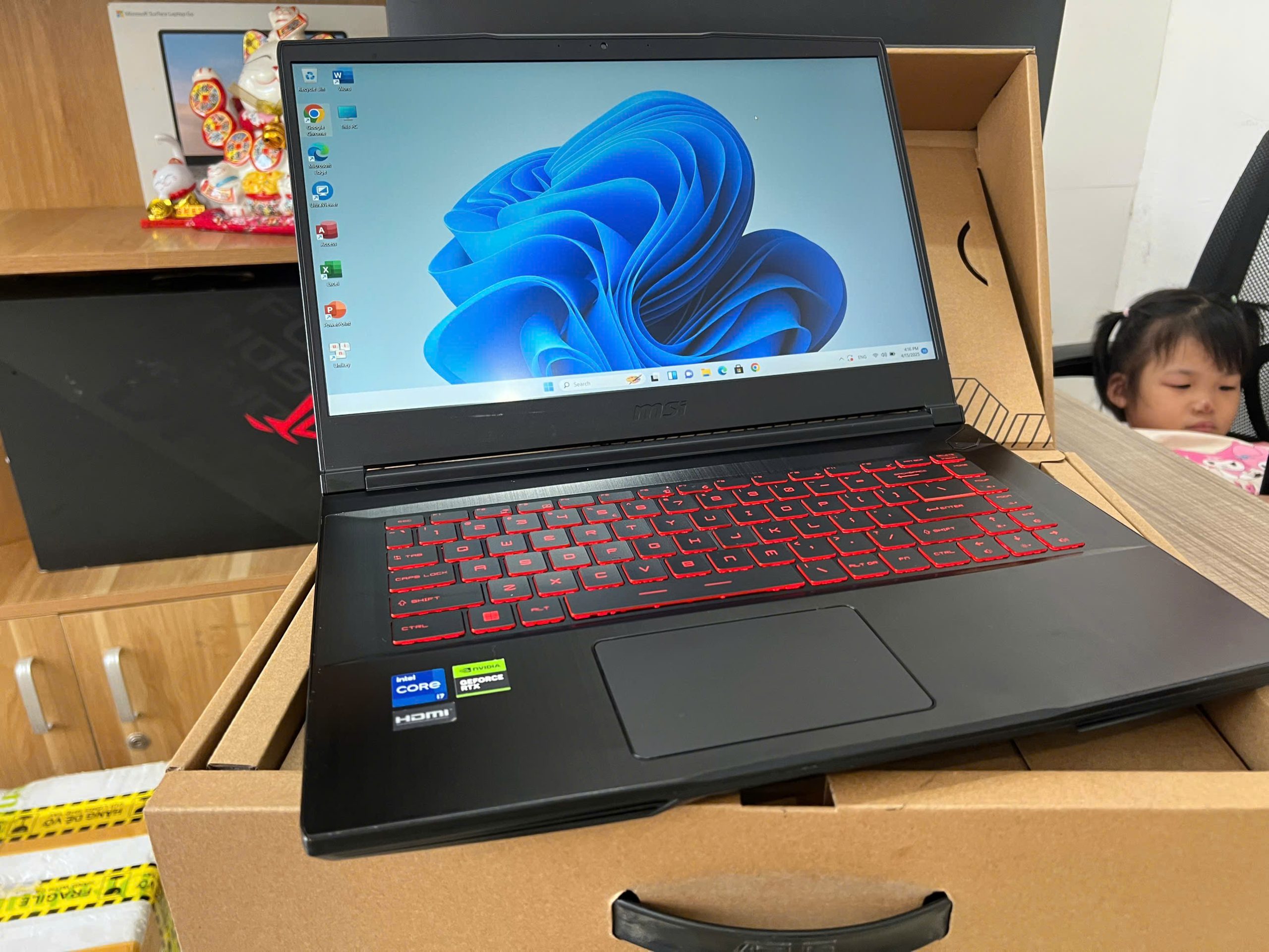 MSI GF63 gaming cấu hình khoẻ, giá ngon bổ rẻ - Hình ảnh 5