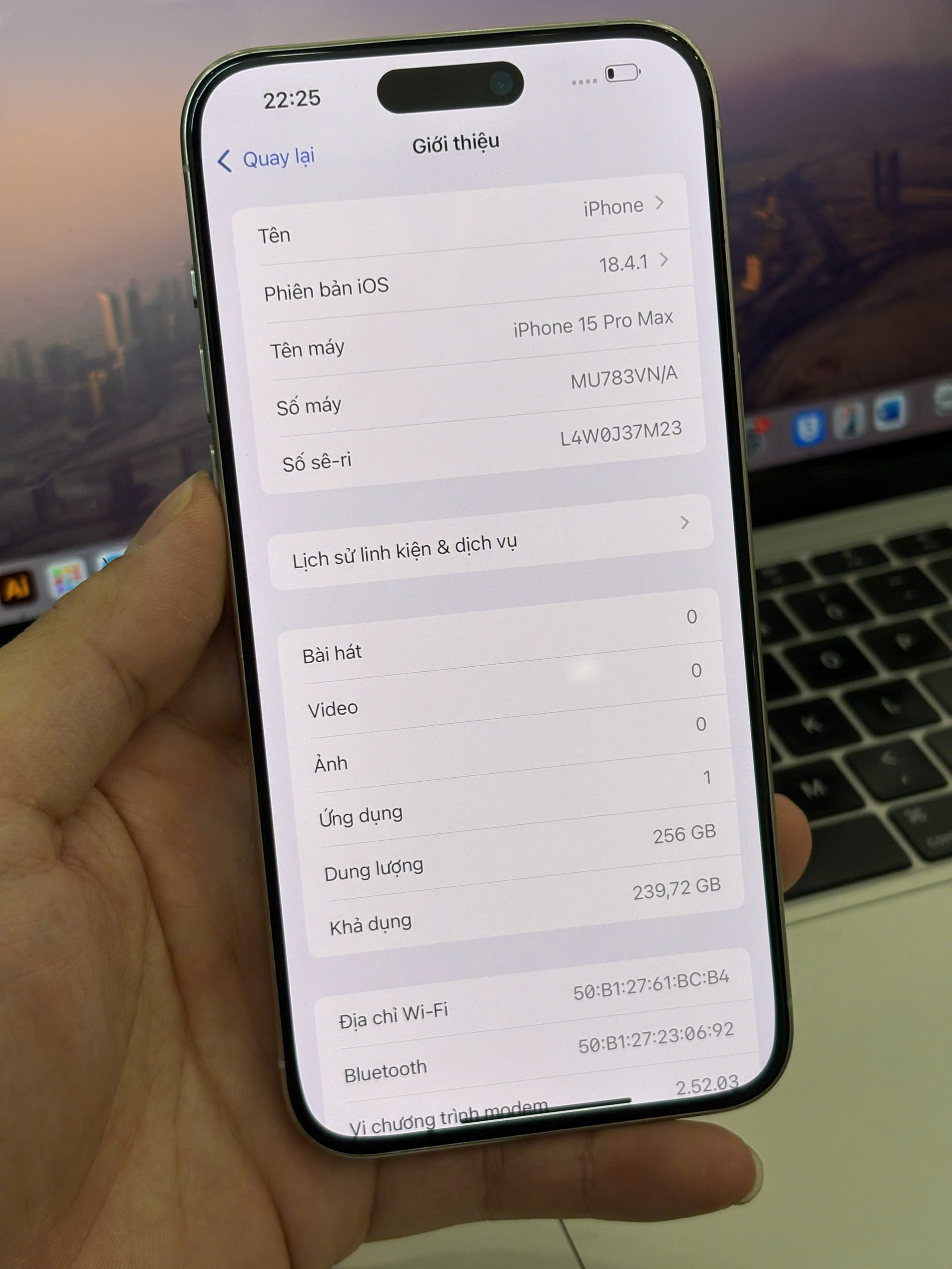 điện thoại iphone 15 prm 256gb - Hình ảnh 2