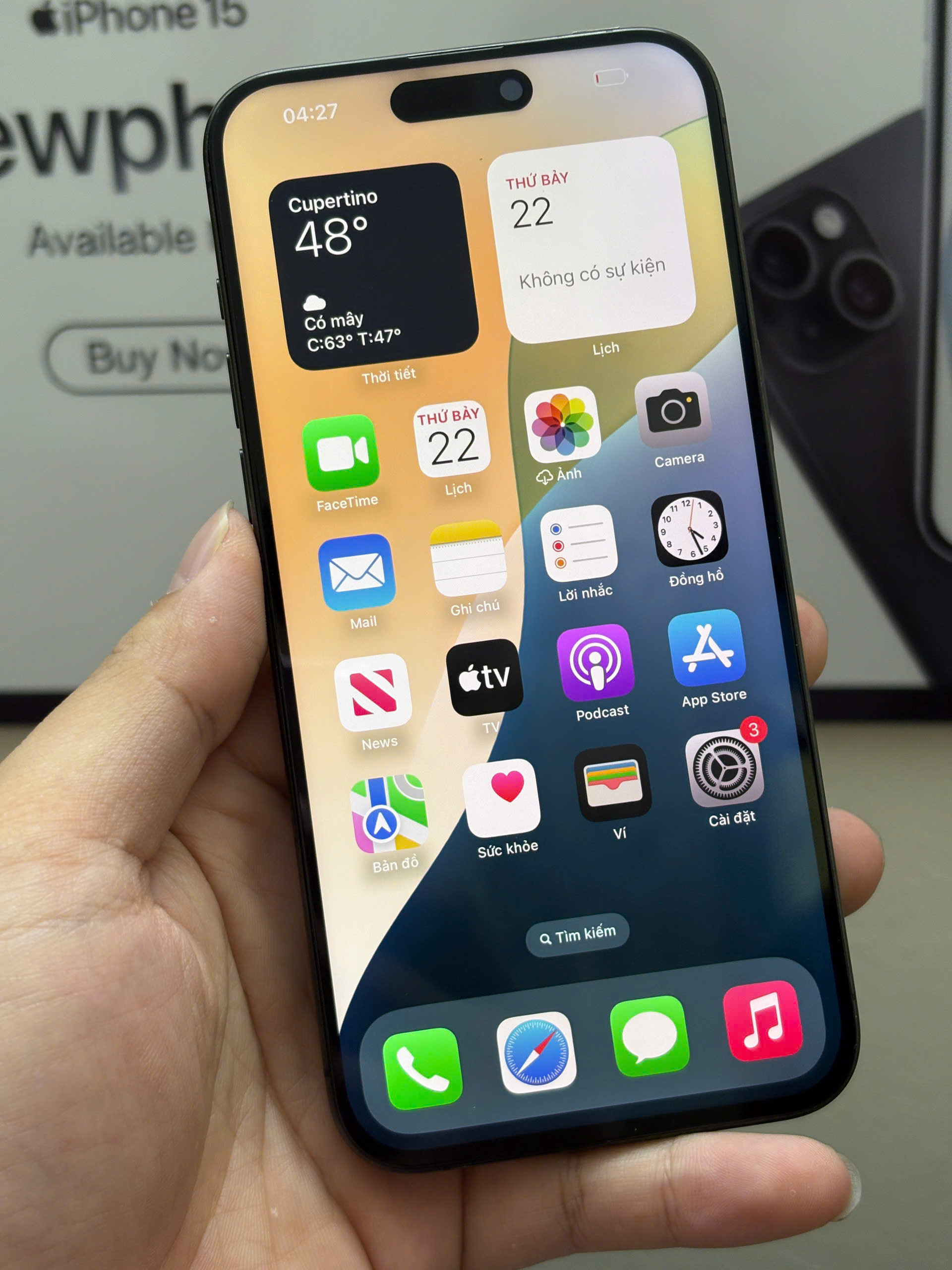 điện thoại iphone 15 prm 256gb - Hình ảnh 5