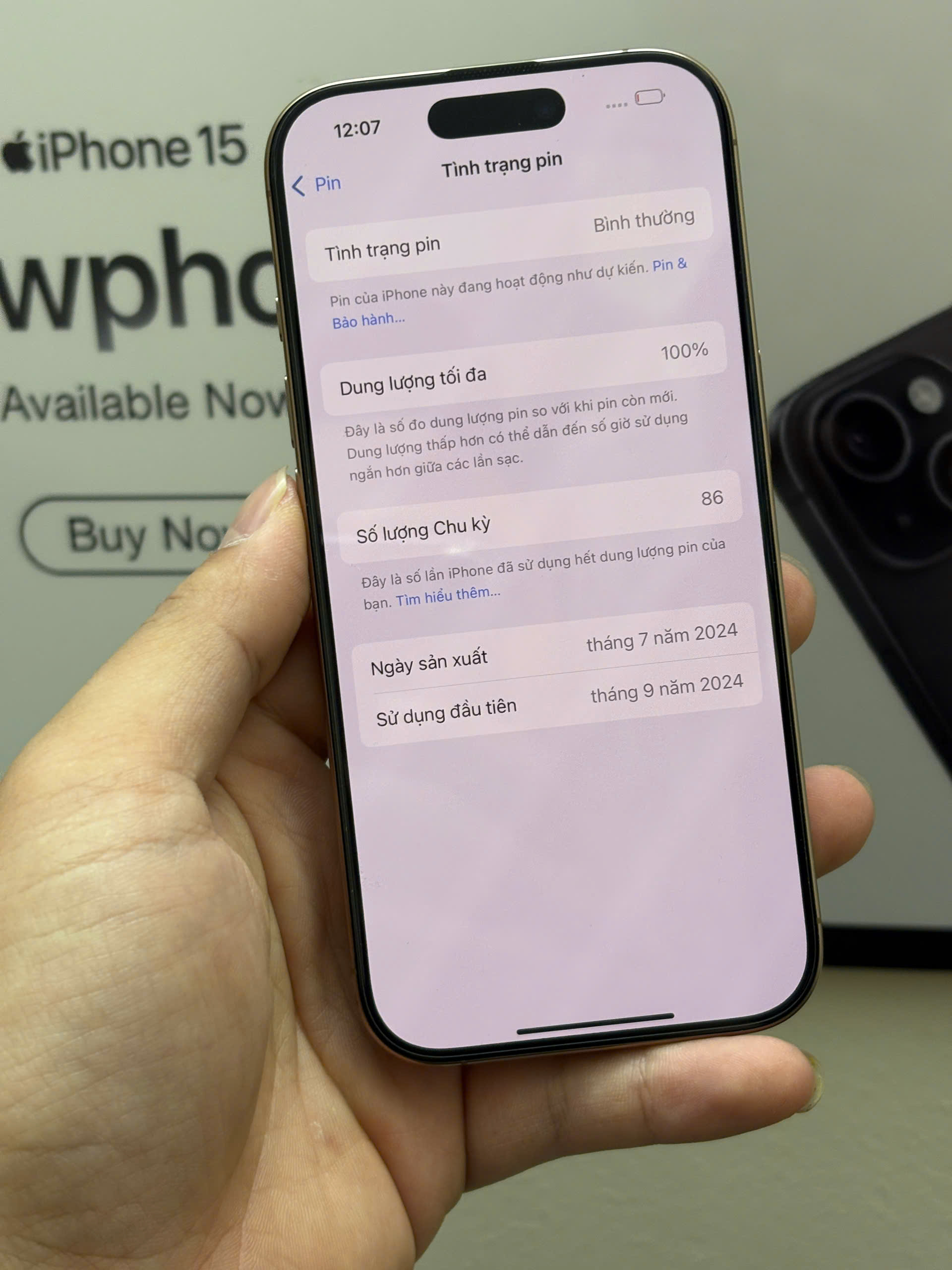 điện thoại 16 pro 128gb lock - Hình ảnh 7