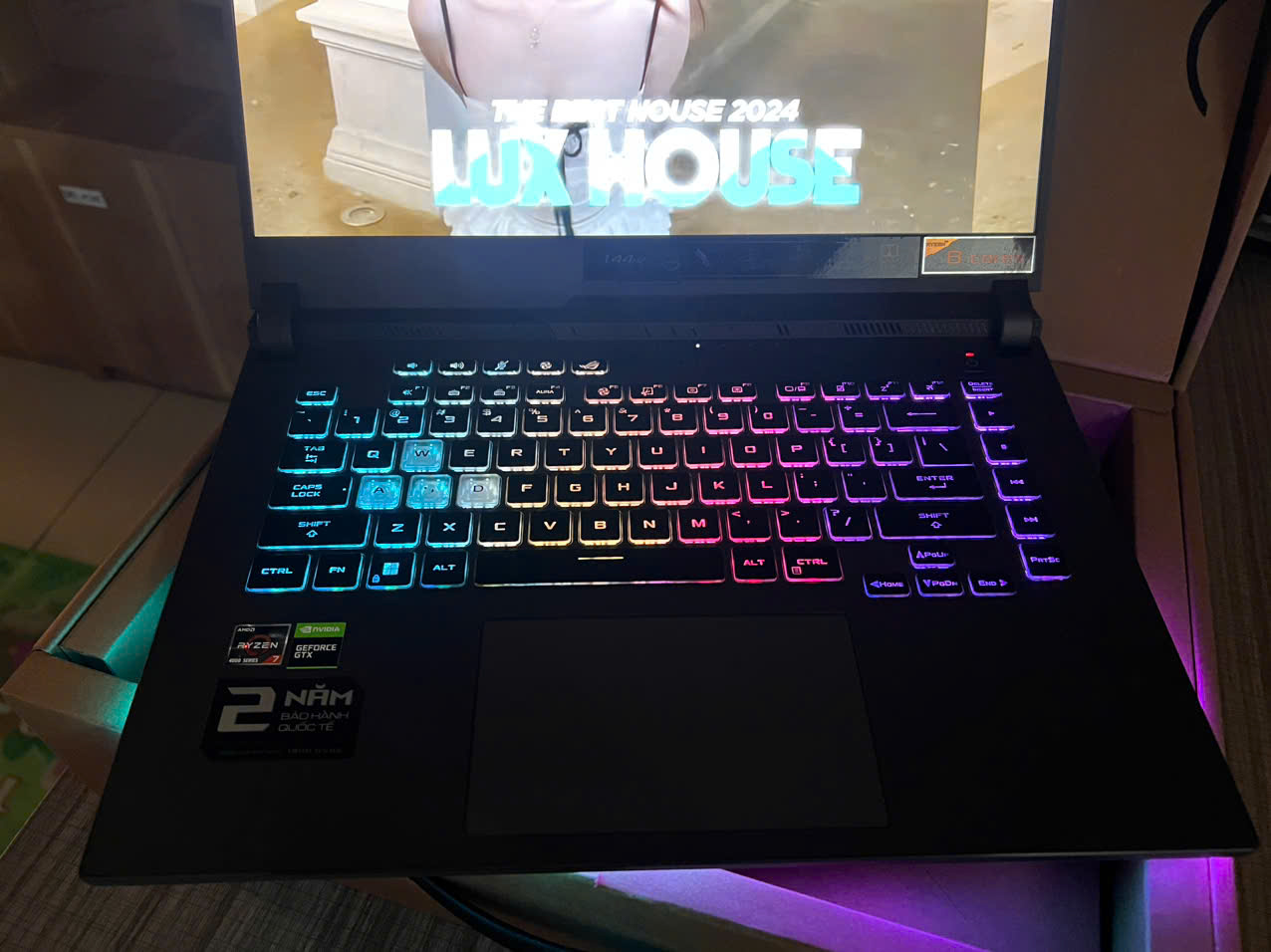 laptop Asus Rog Trix G513IH Gaming ‼️‼️chiến game đồ hoạ ngon đét - Hình ảnh 12