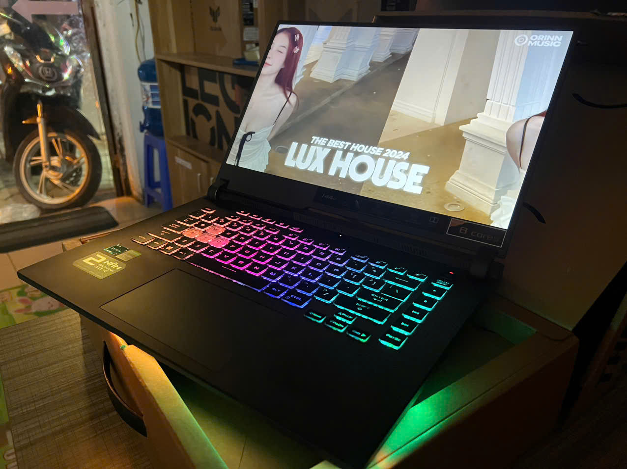 laptop Asus Rog Trix G513IH Gaming ‼️‼️chiến game đồ hoạ ngon đét - Hình ảnh 14