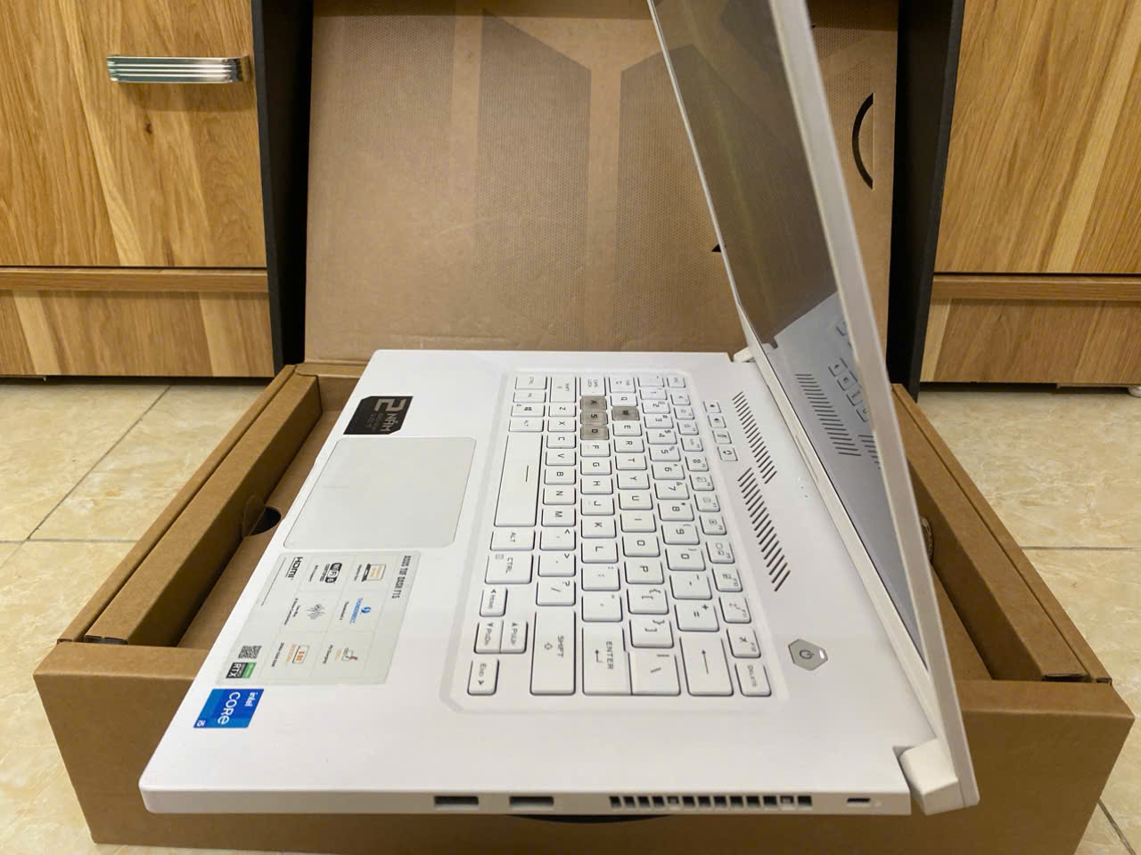 laptop ASUS TUF Dash F15 FX516PC Gaming, đời cao, máy trắng như ngọc trinh - Hình ảnh 13