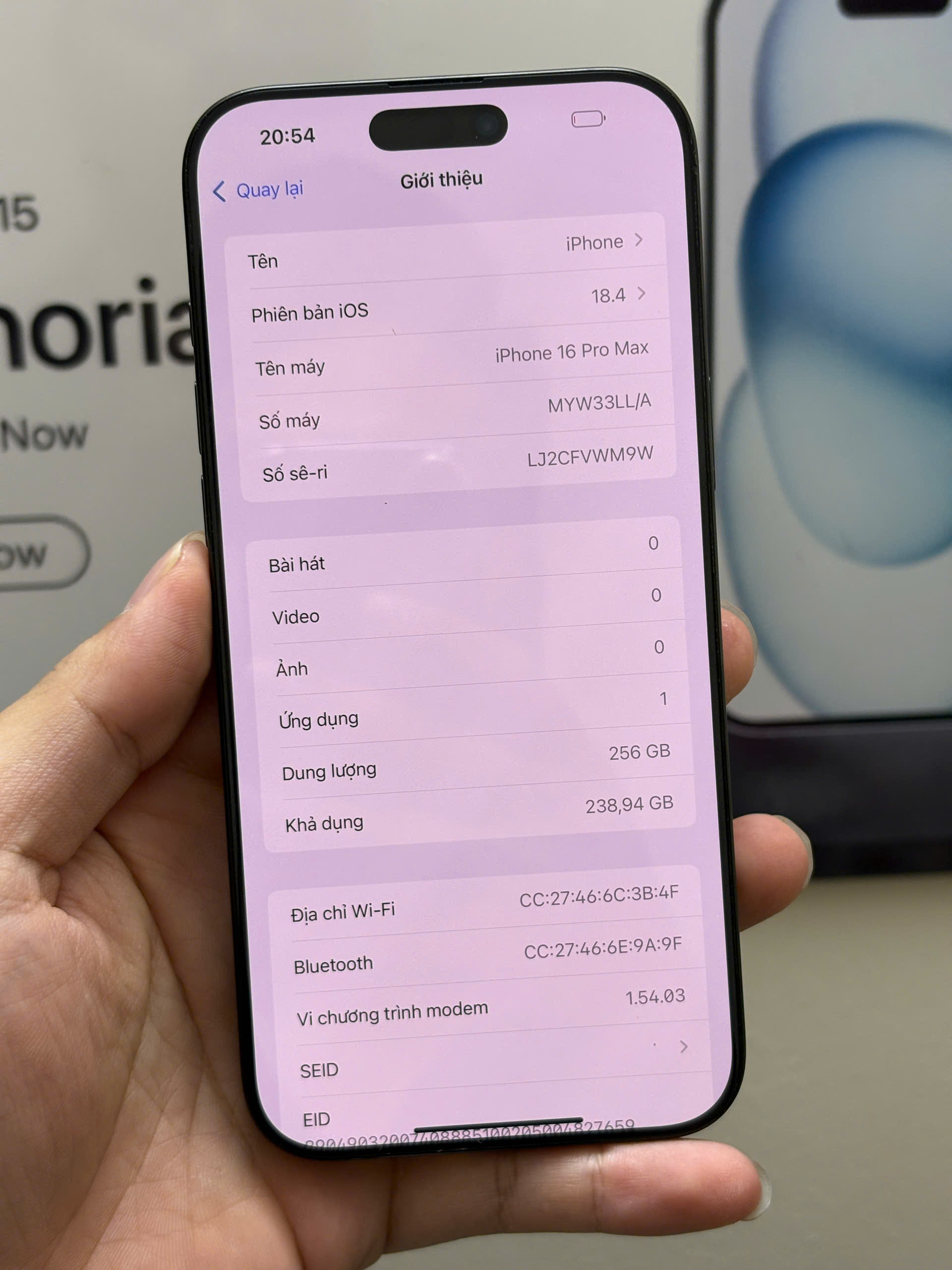 điện thoại iphone 16 PRM 256GB - Hình ảnh 2