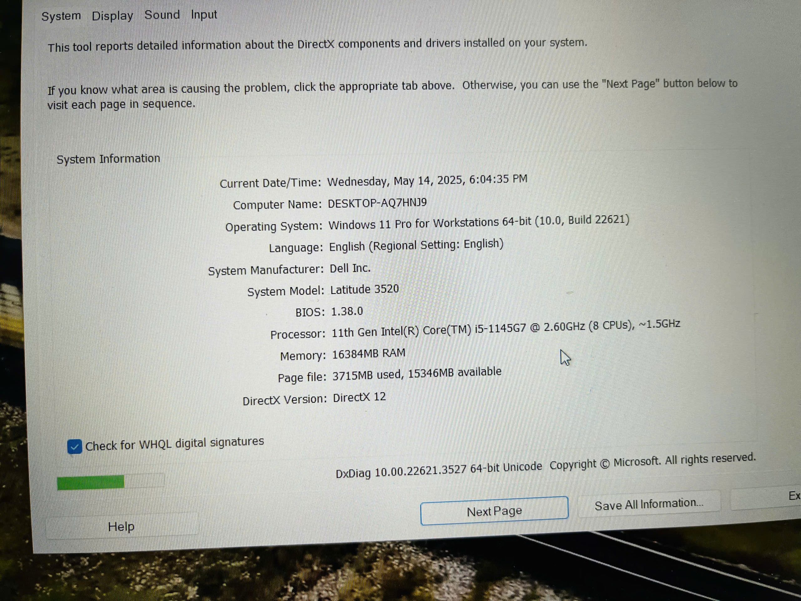 laptop Dell Inc Latitude 3520 bền bỉ - Hình ảnh 17