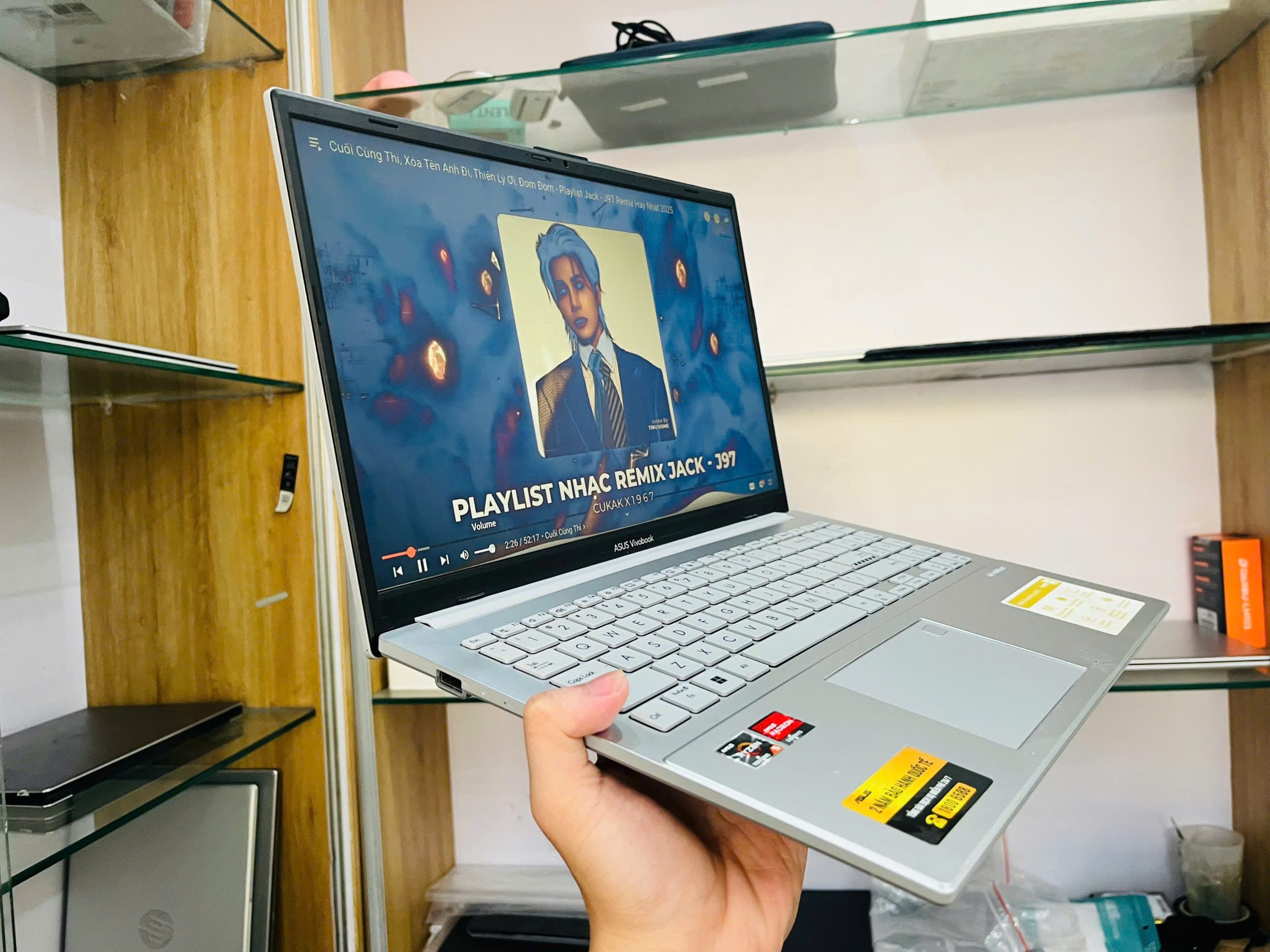 laptop Asus vivobook go E1504FA - Hình ảnh 12