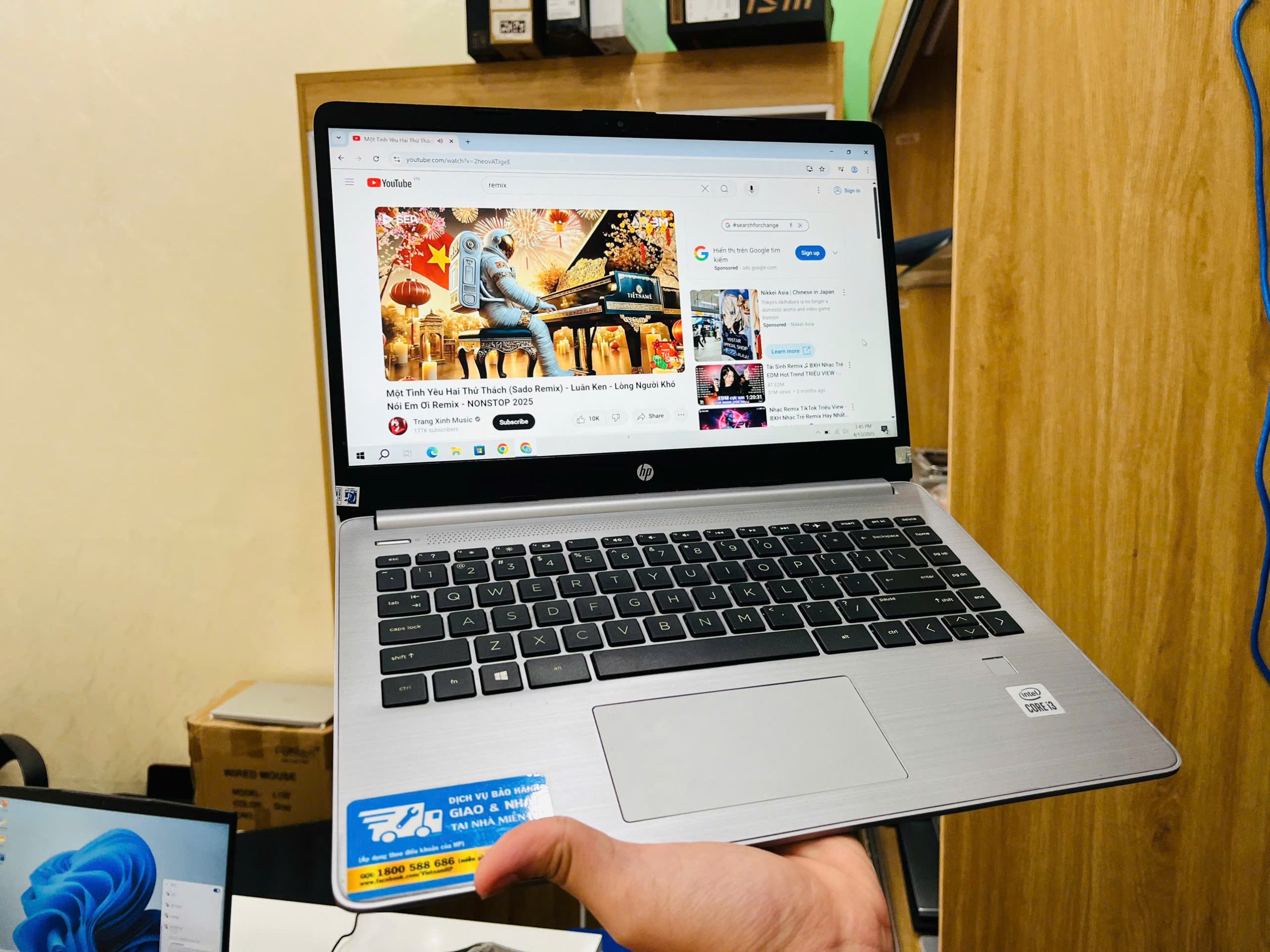 laptop HP14- 340S G7 Notebook - Hình ảnh 3