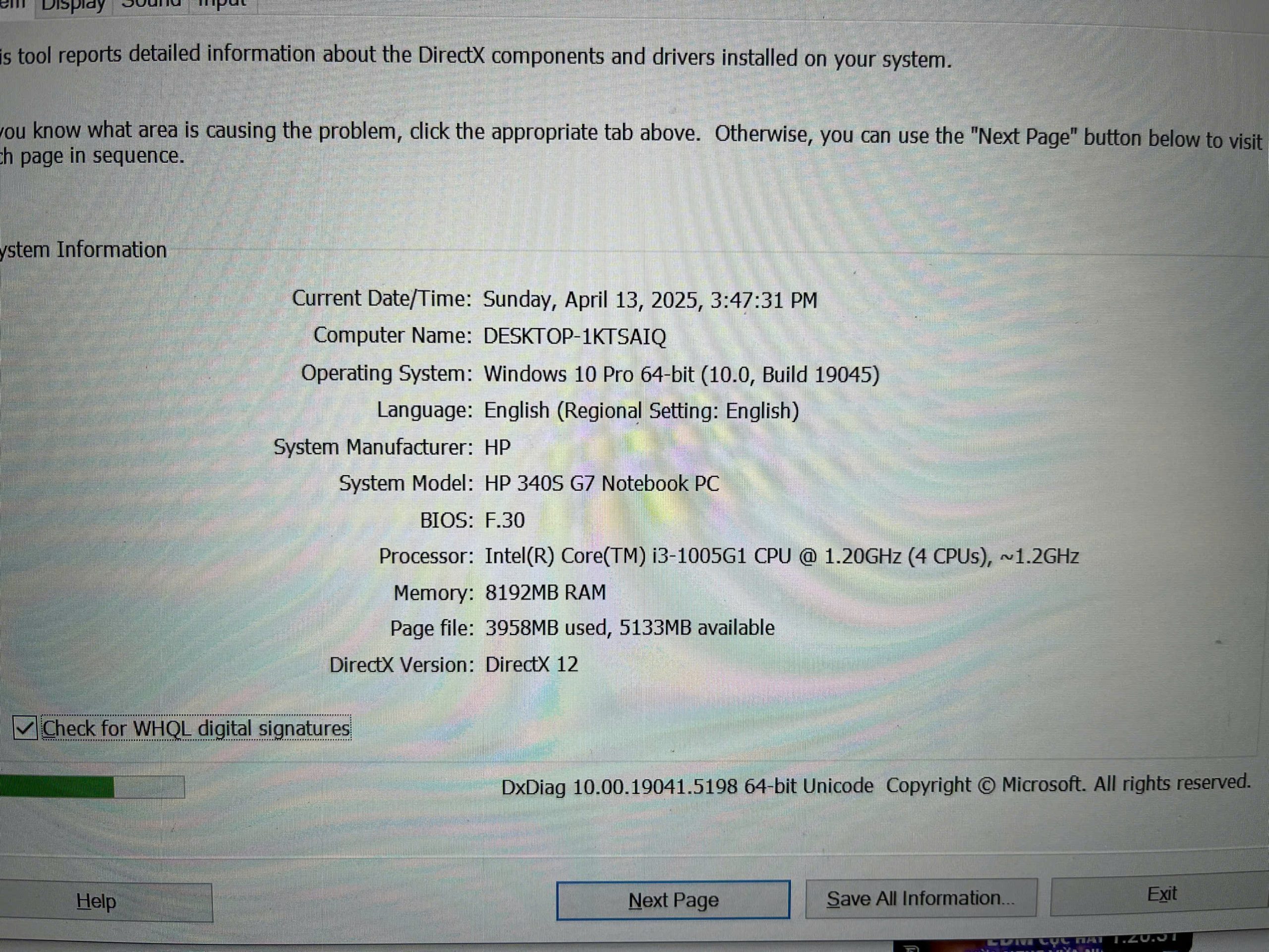 laptop HP14- 340S G7 Notebook - Hình ảnh 14