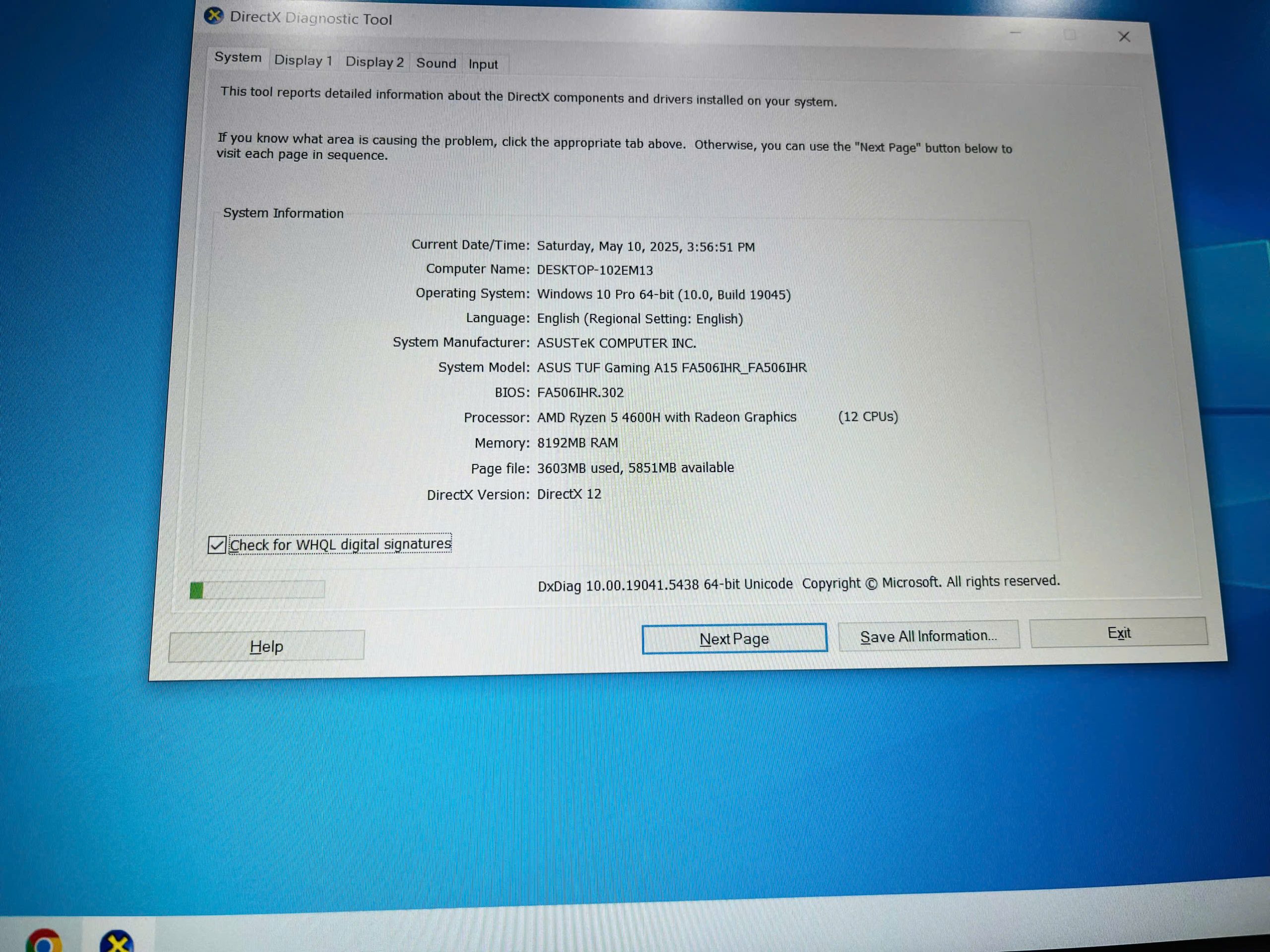 laptop Acer Nitro5 A515-44 gaming - Hình ảnh 5