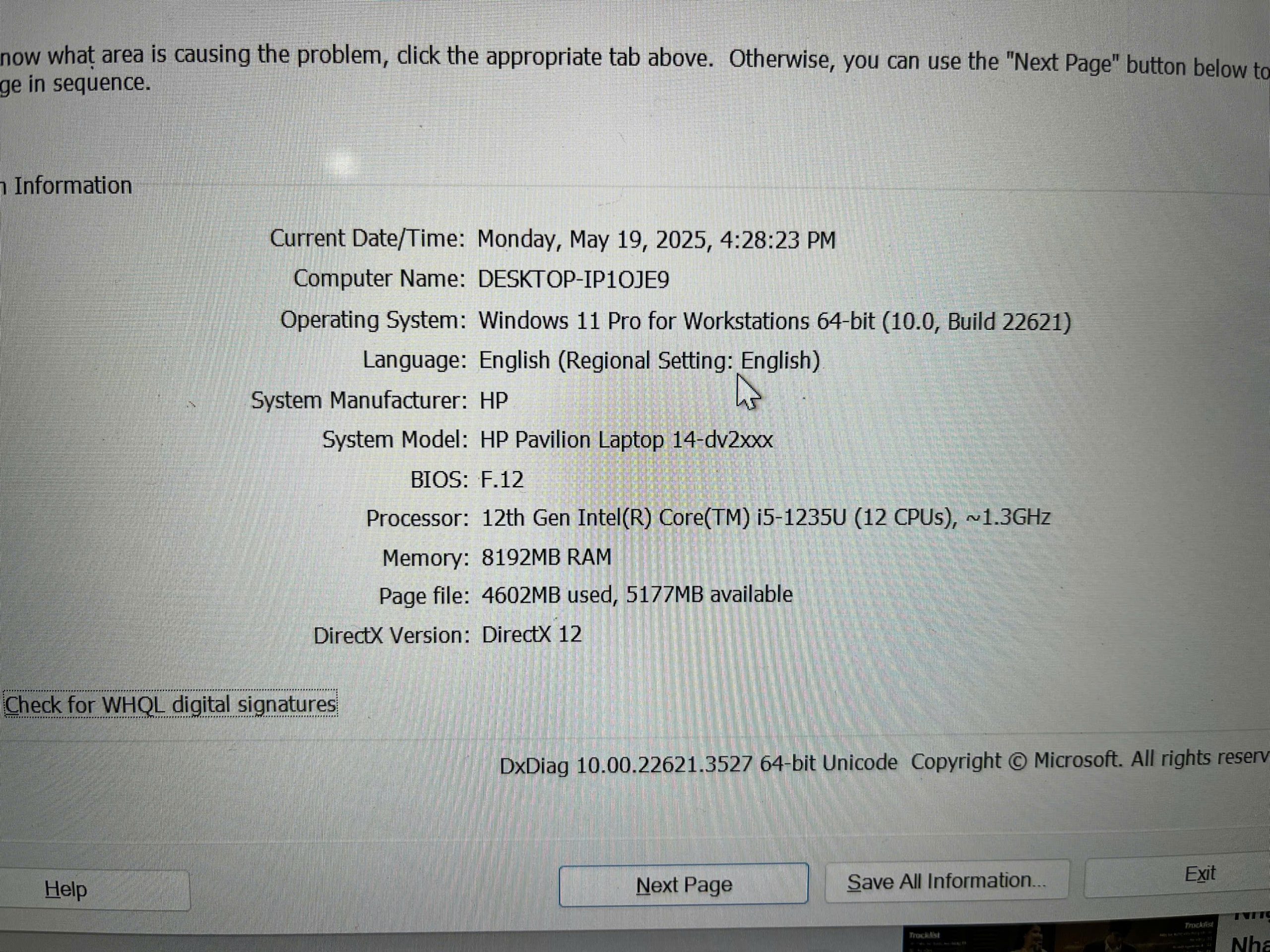 Hp pavilion 14-dv2xxx văn phòng vỏ nhôm nguyên khối Ci5-1235U - Hình ảnh 11