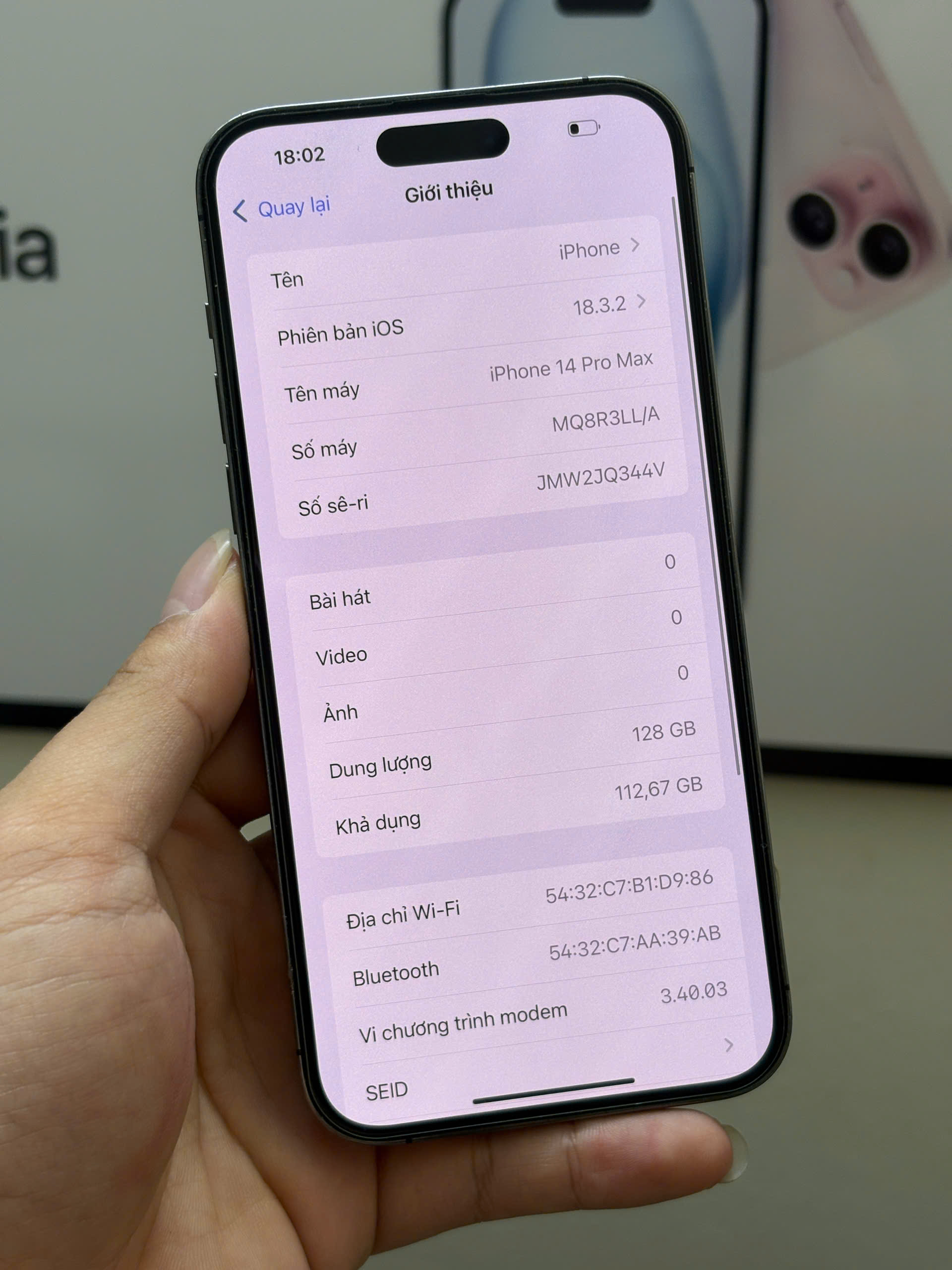 điện thoại iphone 14 prm 128gb - Hình ảnh 3