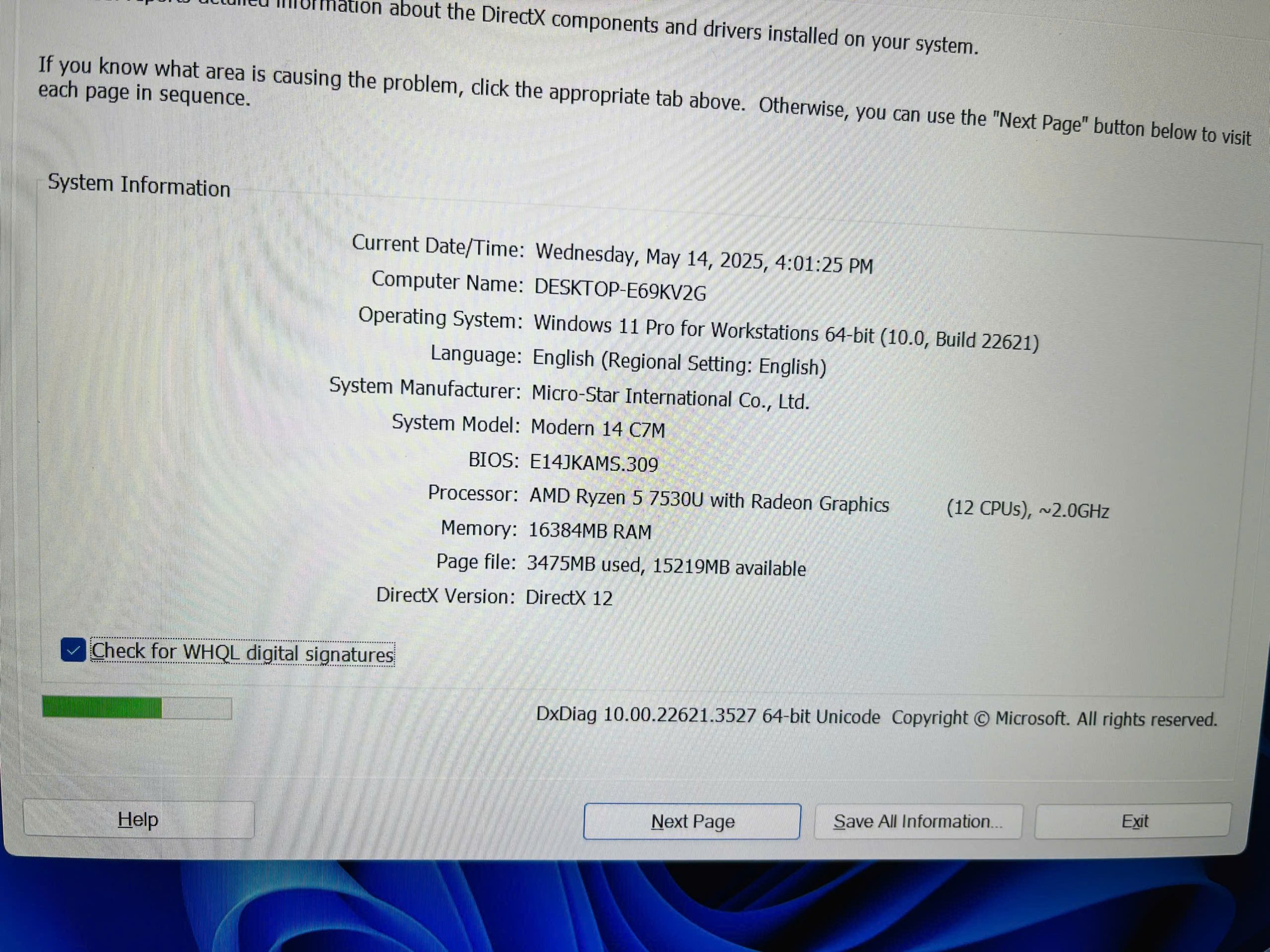 Msi modern 14 C7M - Hình ảnh 7