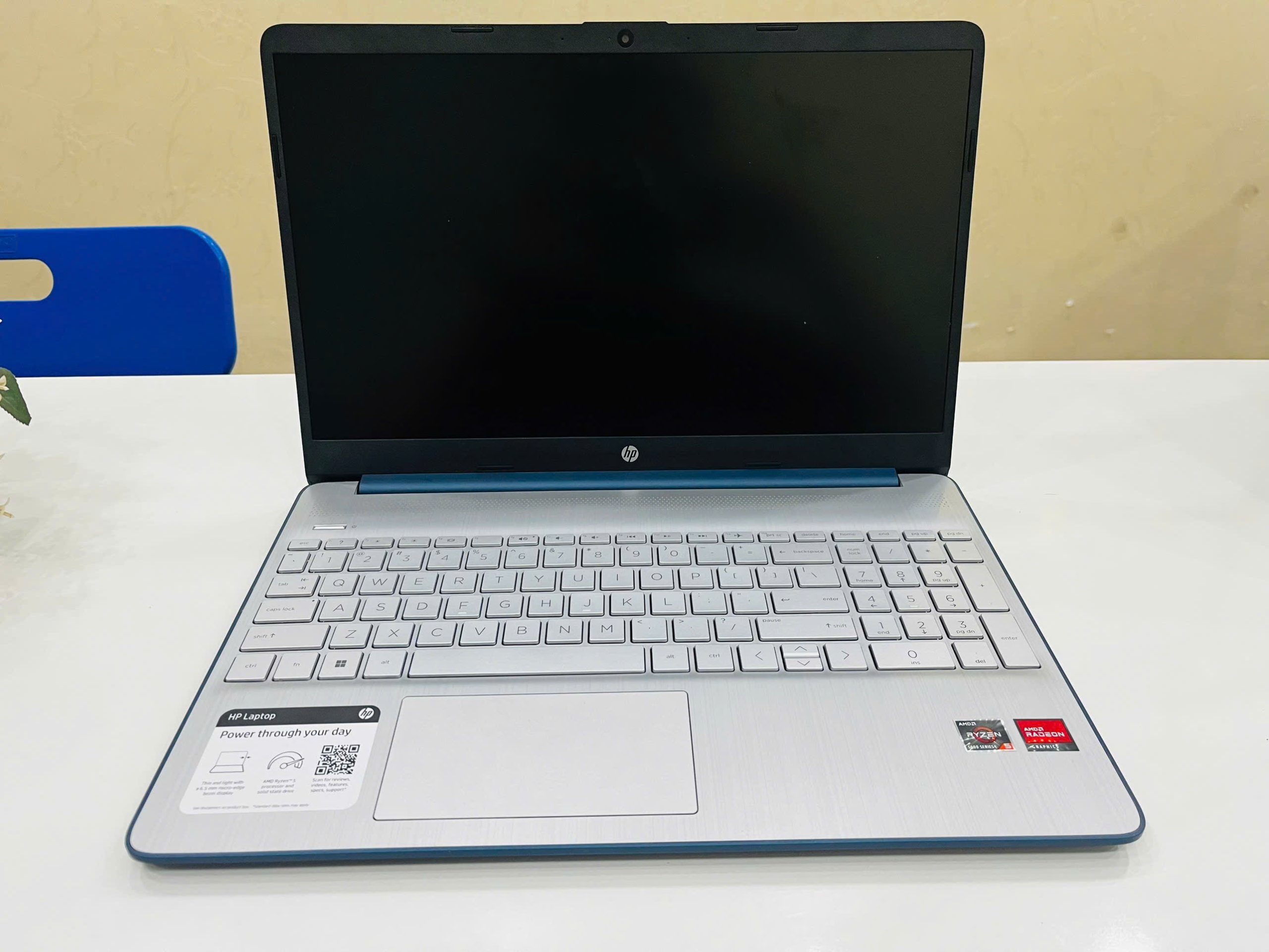 HP Laptop 15-ef2xxx màu xanh lavi sang trọng, siêu đẹp - Hình ảnh 2