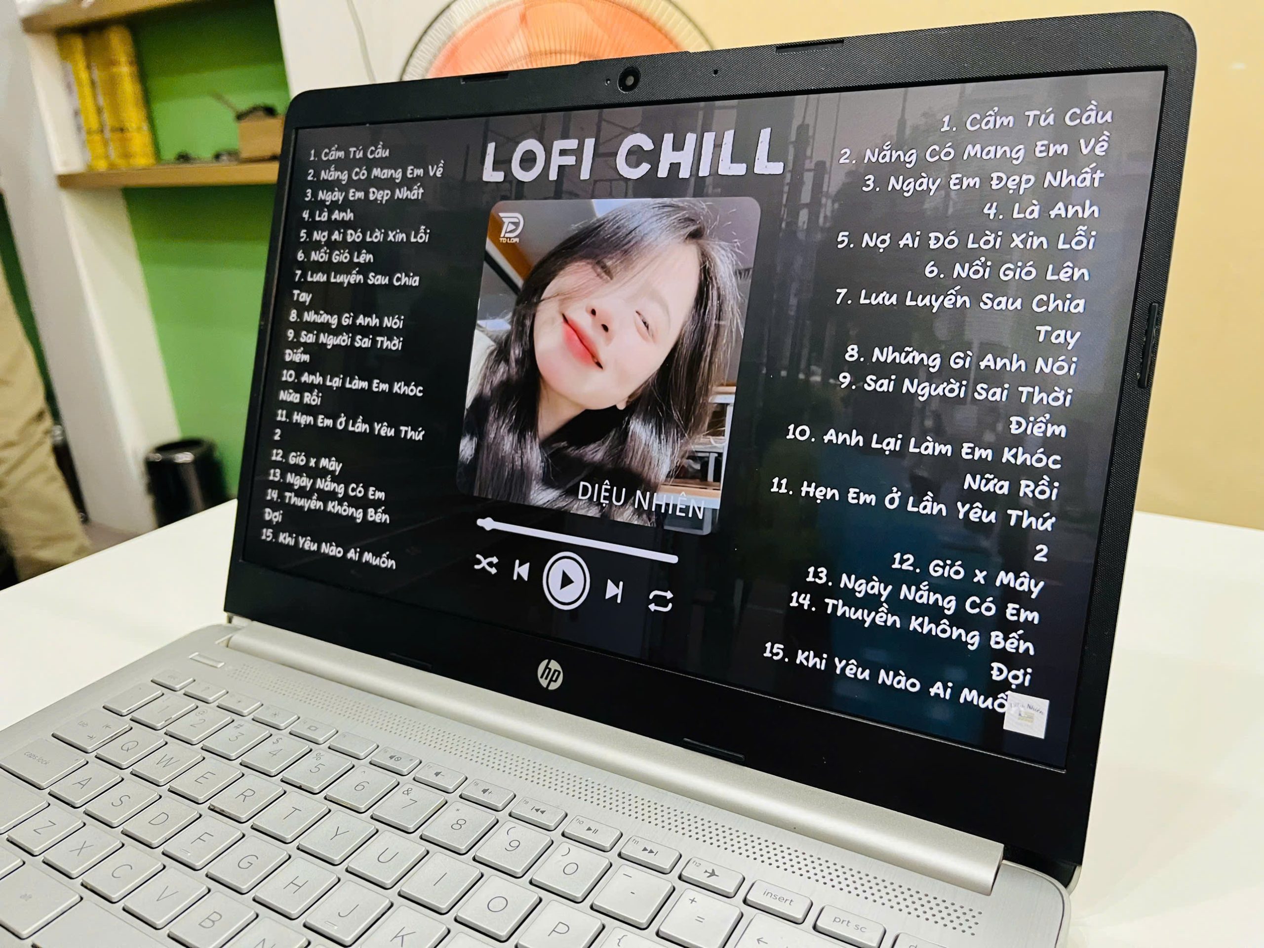 Hp Laptop 14s-cr2xxx màu trắng bạc. - Hình ảnh 6