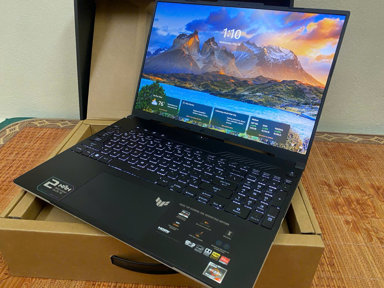 Phiên bản Laptop Gaming Asus ASUS TUF A16 FA617 2023 Cao cấp, Hiệu năng cao - Hình ảnh 9