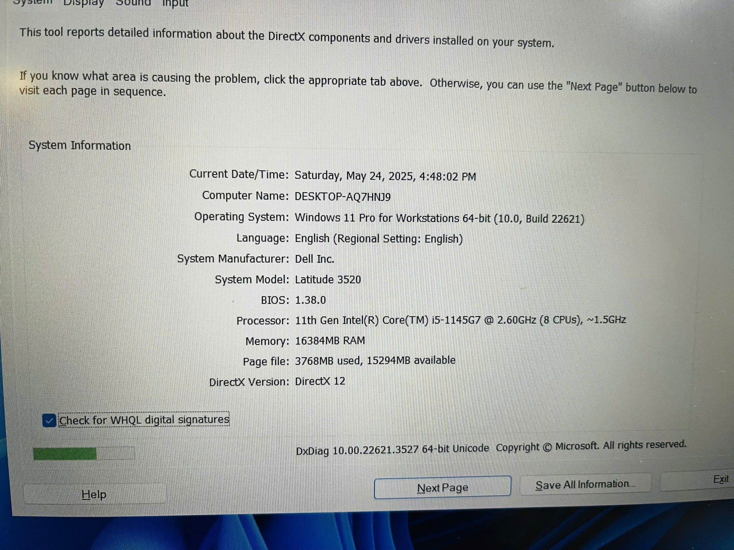 Dell Inc Latitude 3520 bền bỉ - Hình ảnh 13