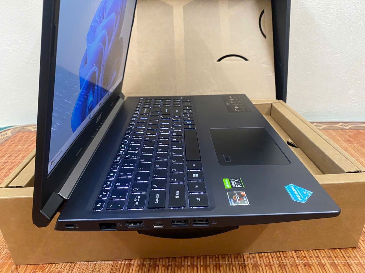 LAPTOP Acer Aspire A715-43G Quốc dân AMD Ryzen 5 5625U - Hình ảnh 8