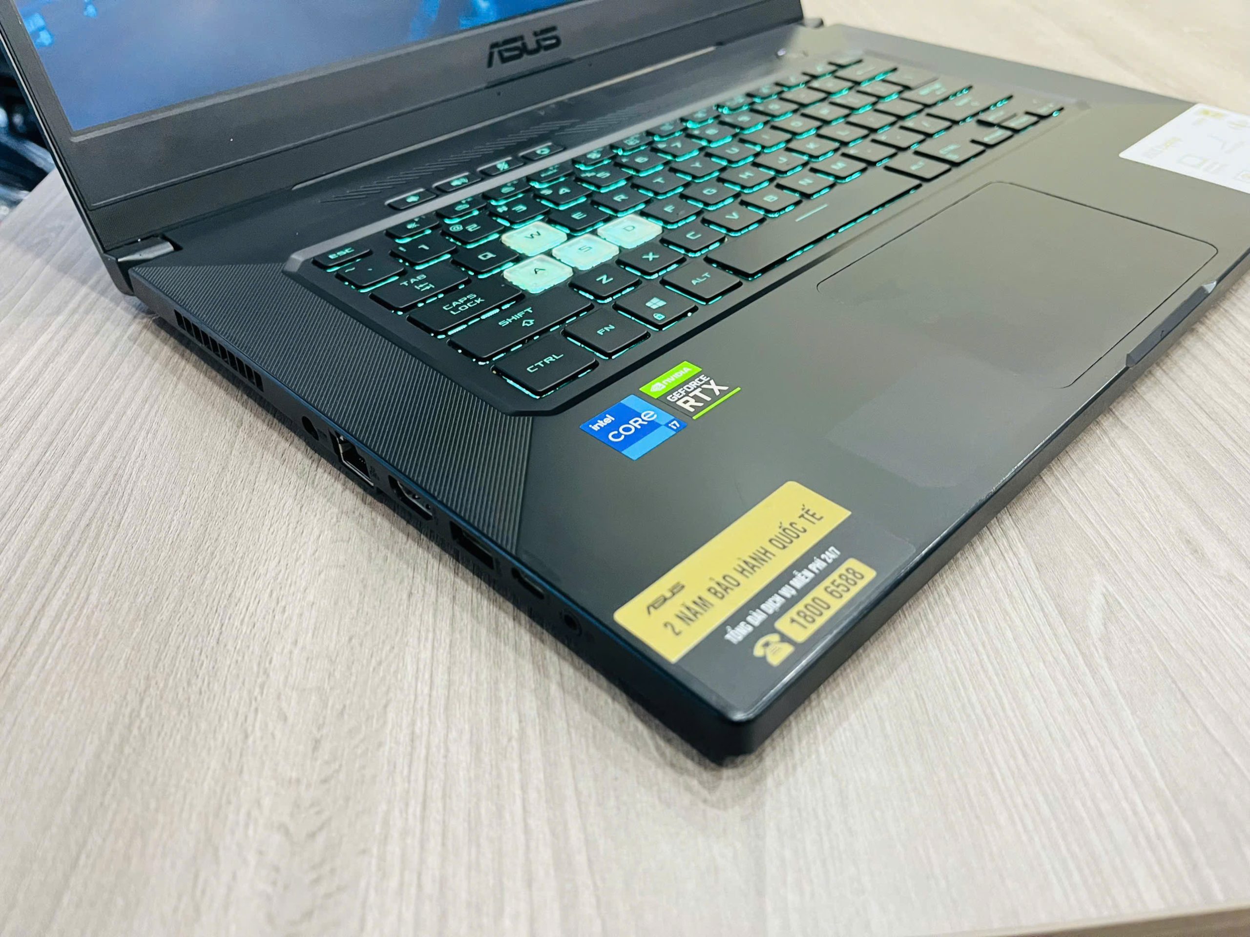 Asus tuf Dash F15 FX516pc Gaming Máy mỏng nhẹ, cấu hình cực khoẻ - Hình ảnh 7