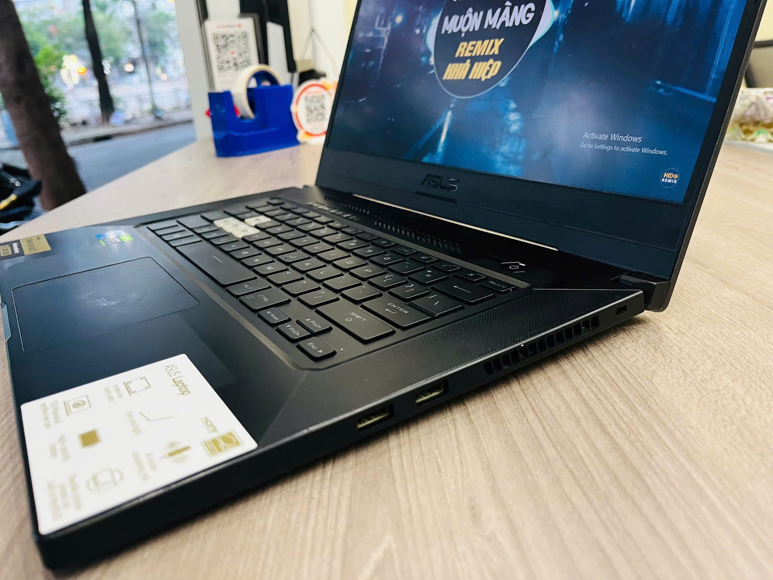 Asus tuf Dash F15 FX516pc Gaming Máy mỏng nhẹ, cấu hình cực khoẻ - Hình ảnh 14