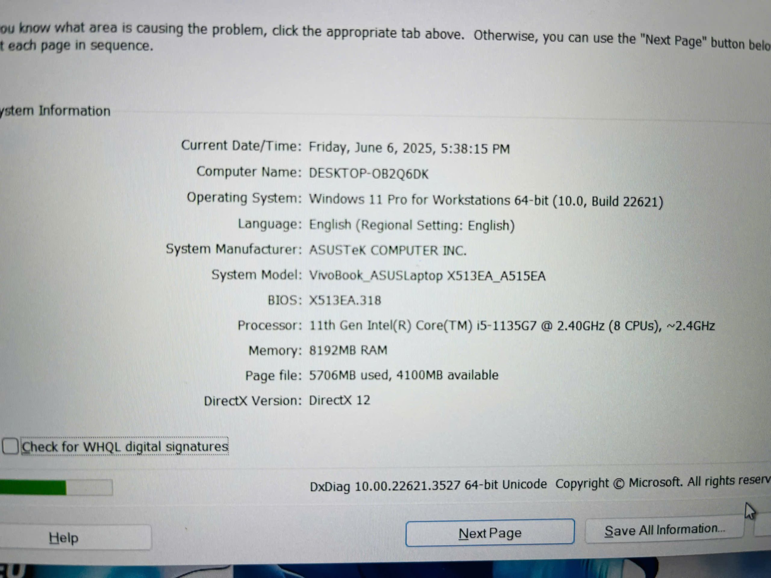 Asus vivobook X513EA vỏ nhôm khối - Hình ảnh 6