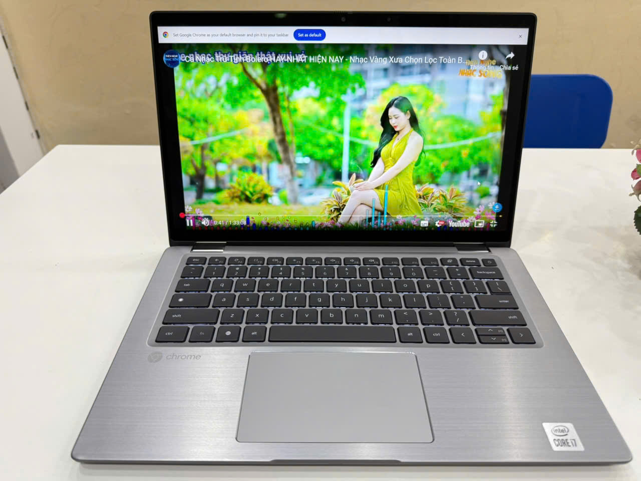Dell latitude x360 7410 Chrome nhỏ gọn cho ae văn phòng - Hình ảnh 10